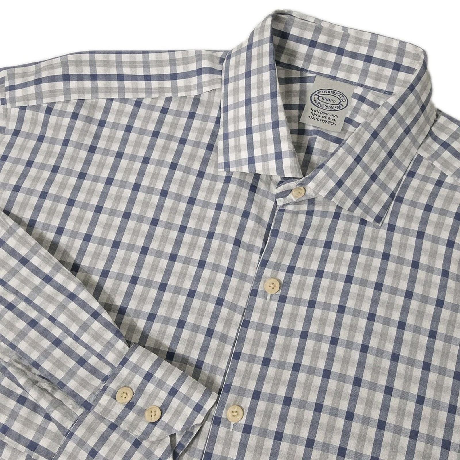 Brooks Brothers Vtg USA Brooks Brothers University Oxford Men 16.5 32 IVY Size US L / EU 52-54 / 3 - 1 Thumbnail
