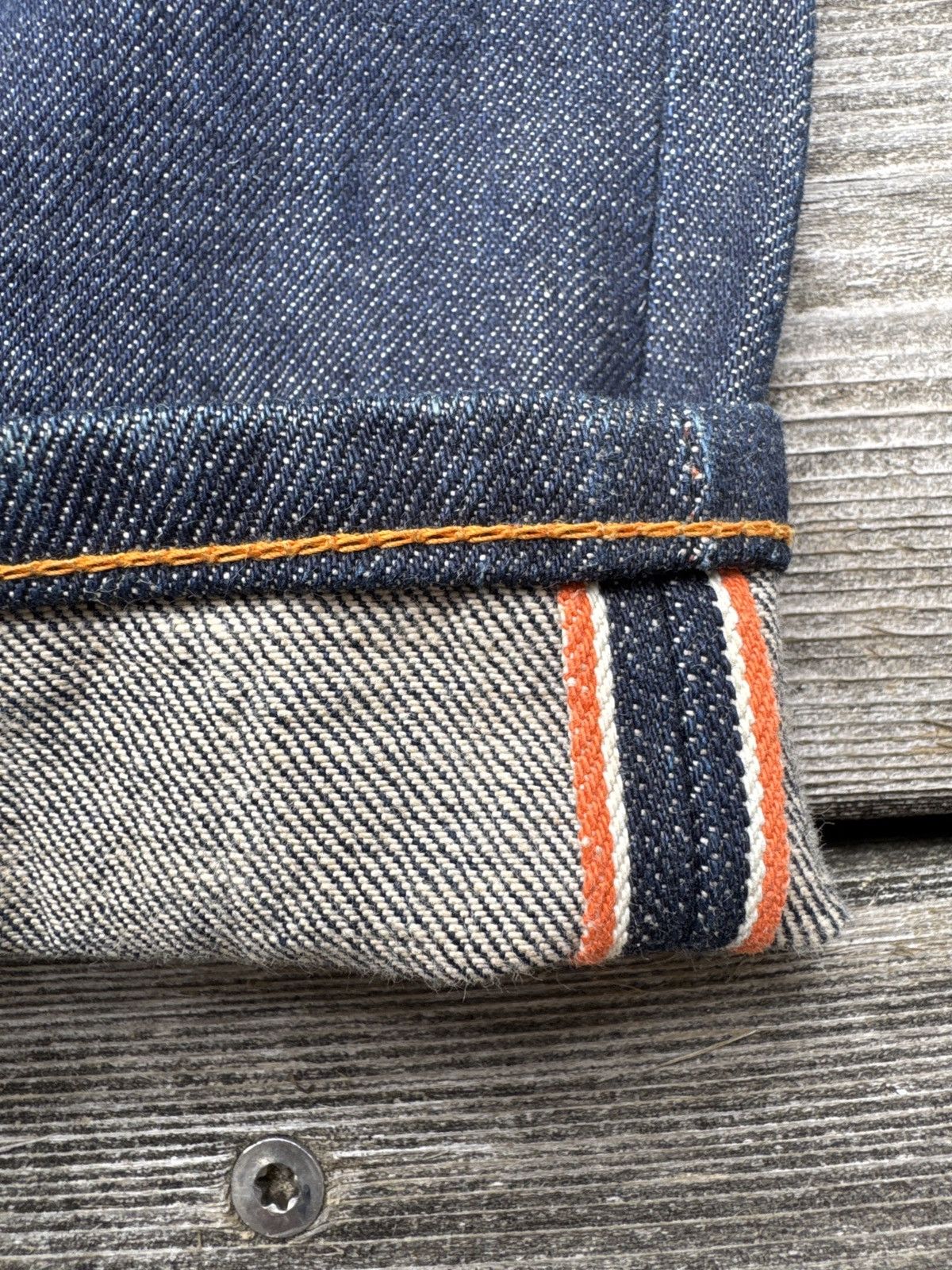 Designer × Japanese Brand × Jean Shop Jean shop slim cut raw selvedge denim Size US 32 / EU 48 - 5 Thumbnail