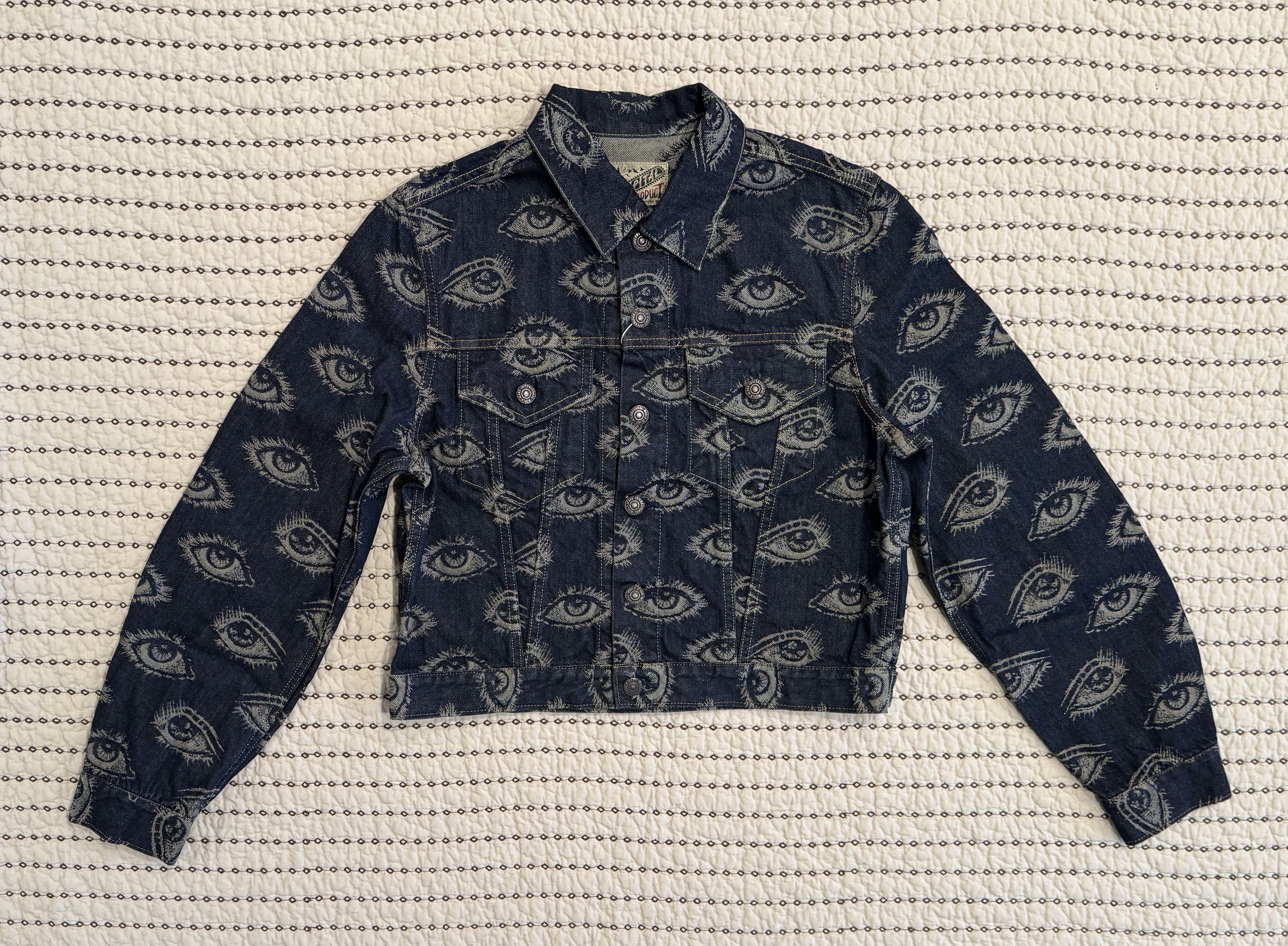 Kapital KAPITAL 12 OZ SPEAKEASY DENIM 3RD JKT (L's) INDIGO SZ 1 Size S / US 4 / IT 40 - 1 Thumbnail