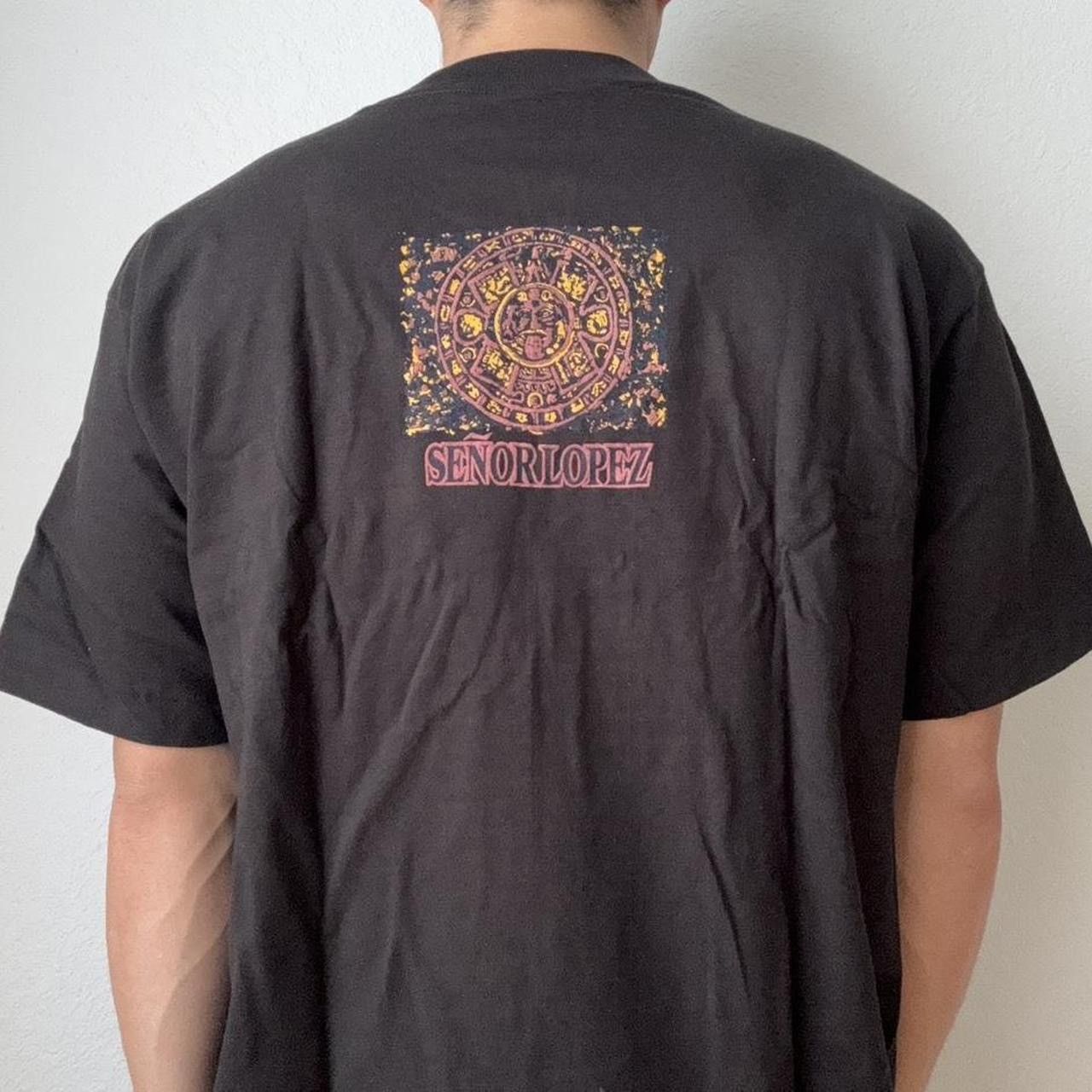 Vintage Vintage Senor Lopez 'Spear Me, Spank Me' Graphics Black Tee Size US L / EU 52-54 / 3 - 2 Thumbnail