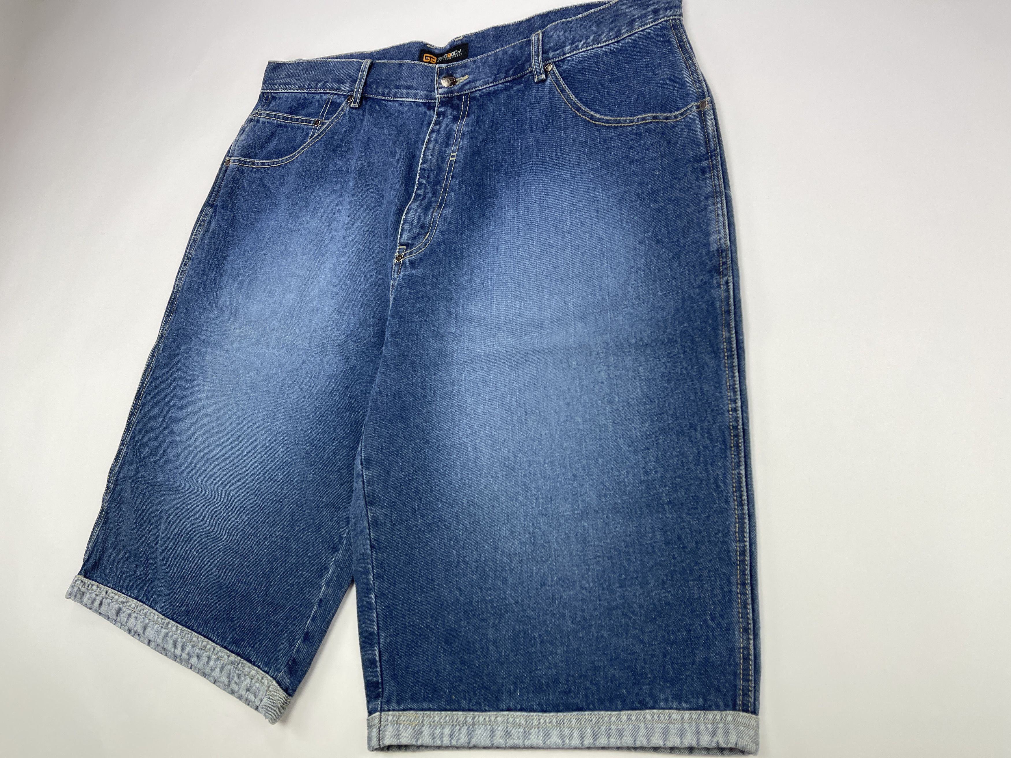 Vintage Godbody shorts, vintage jeans, 90s hip hop, 1990s baggy W 40 Size US 40 / EU 56 - 8 Thumbnail