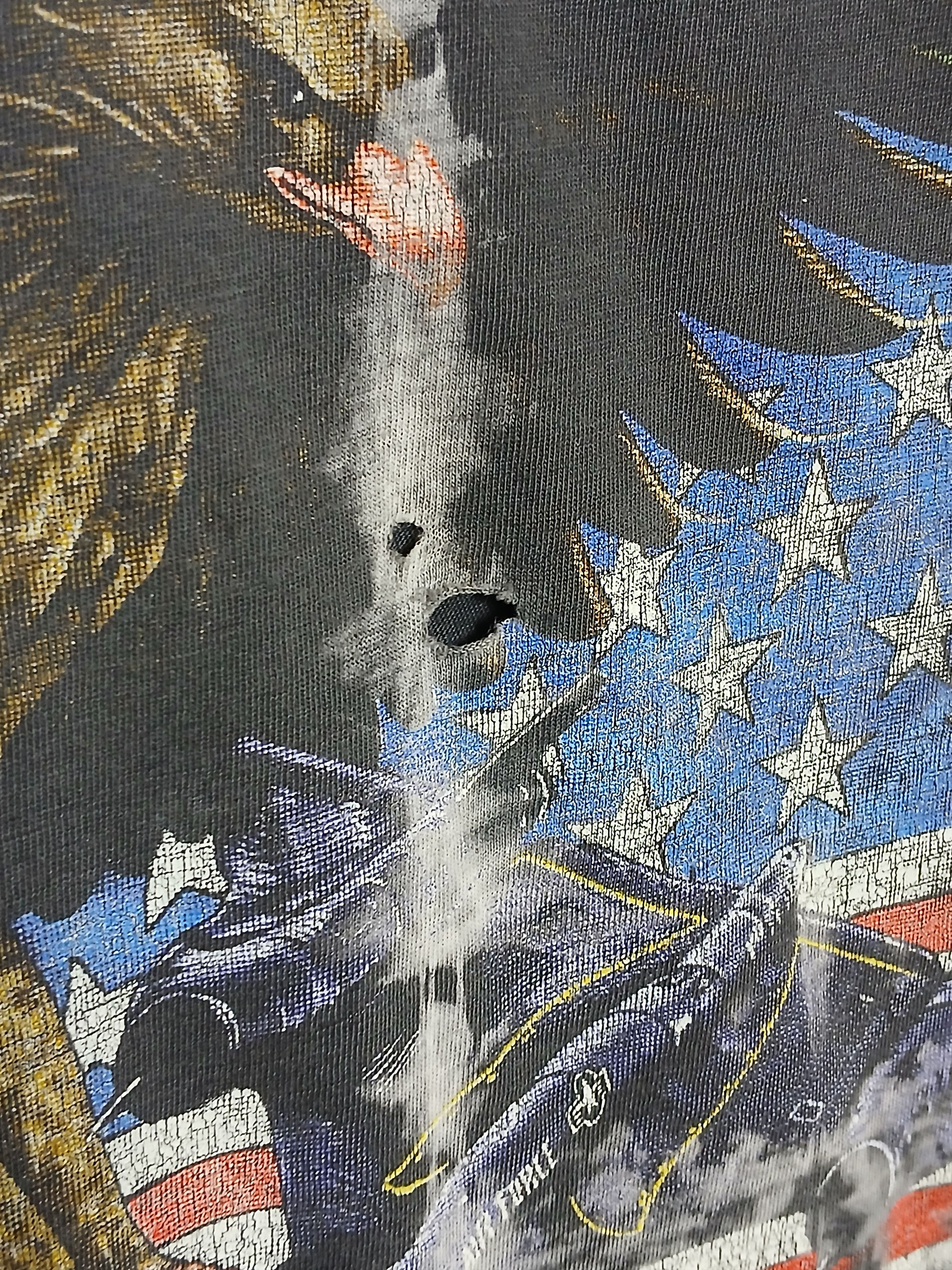 Vintage Vintage USA Air Force Born To Kill T-Shirt Size US XL / EU 56 / 4 - 6 Thumbnail