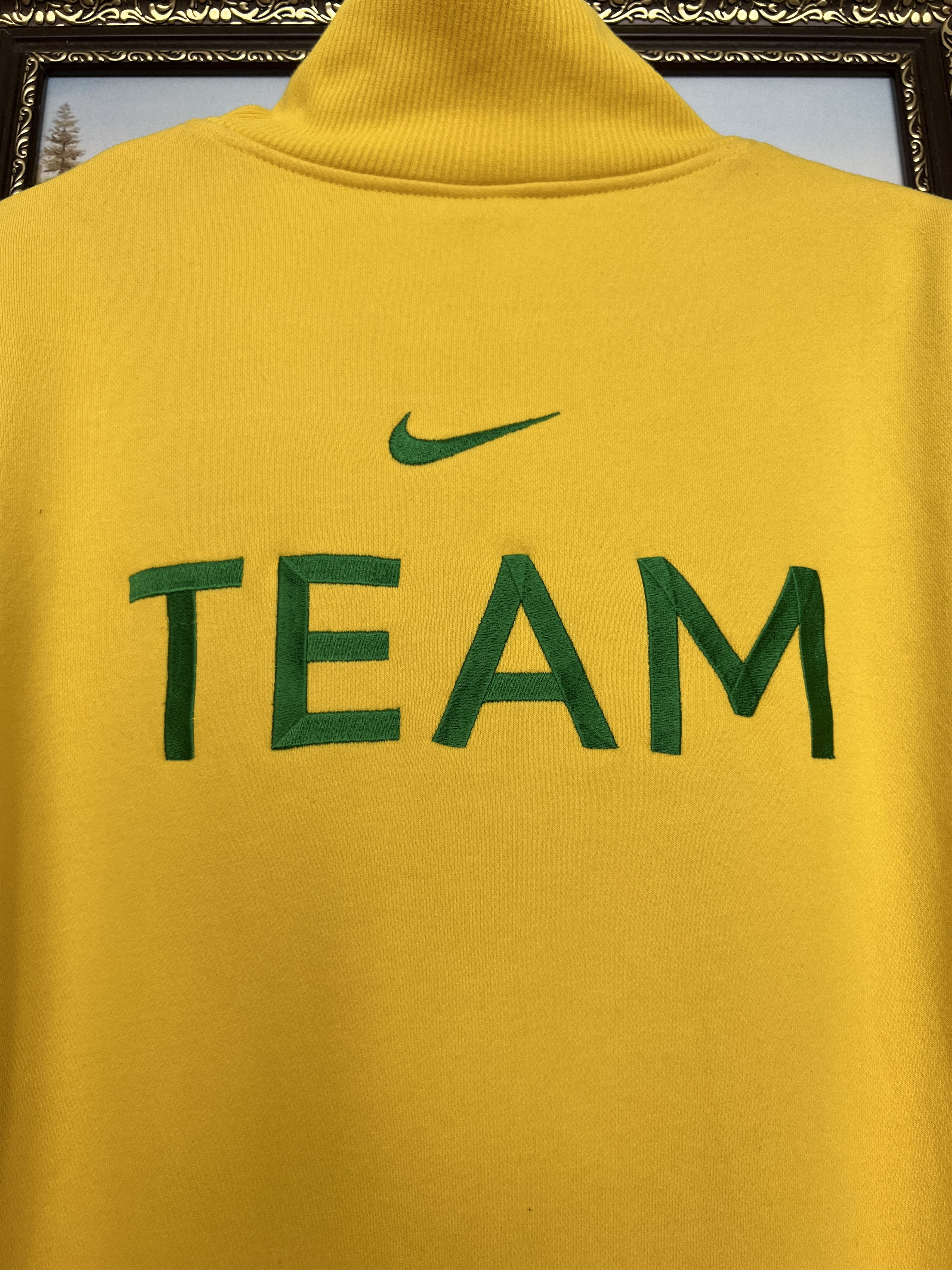 Nike Vintage Nike Team Brazil Football Jacket Soccer Track Top Size US M / EU 48-50 / 2 - 15 Thumbnail