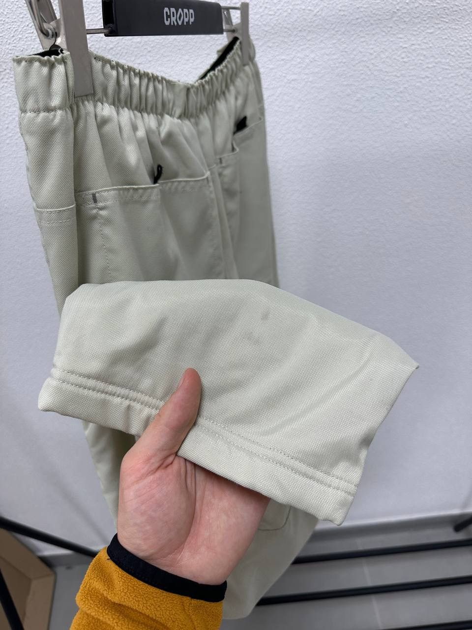 Nike × Vintage Vintage Nike y2k Beige Track Pants size M-L Size US 34 / EU 50 - 12 Thumbnail