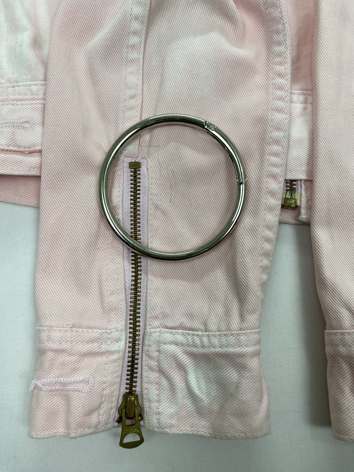Lee Lee Dirty Bleached Denim Jacket Size US XS / EU 42 / 0 - 14 Thumbnail