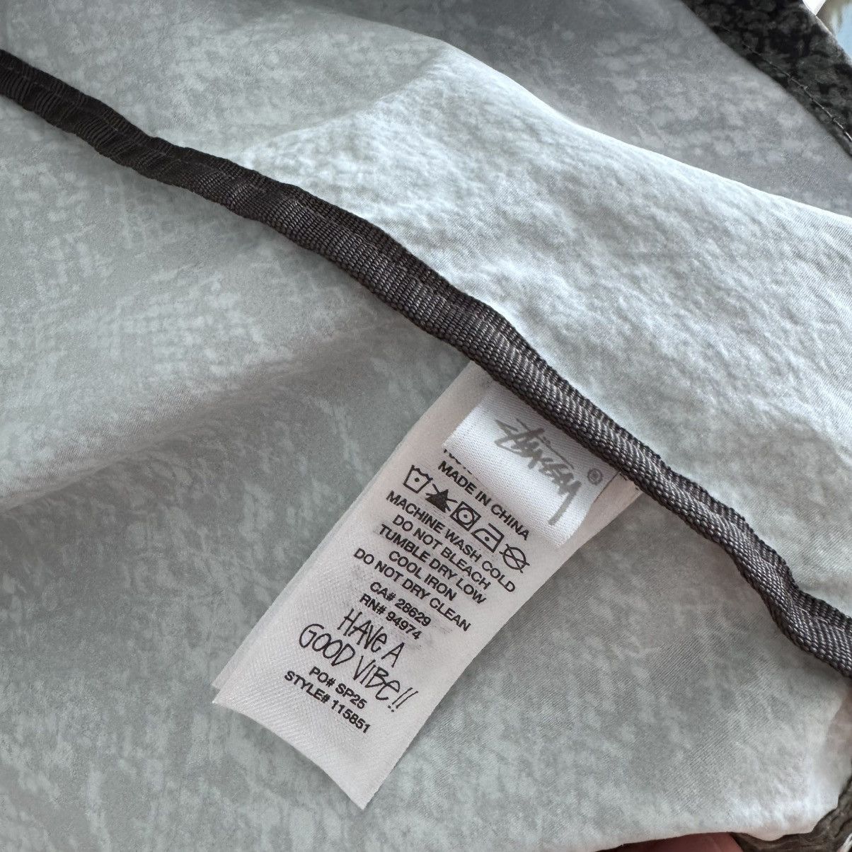 Stussy Stüssy Beach Shell Snake Print Jacket | Grailed