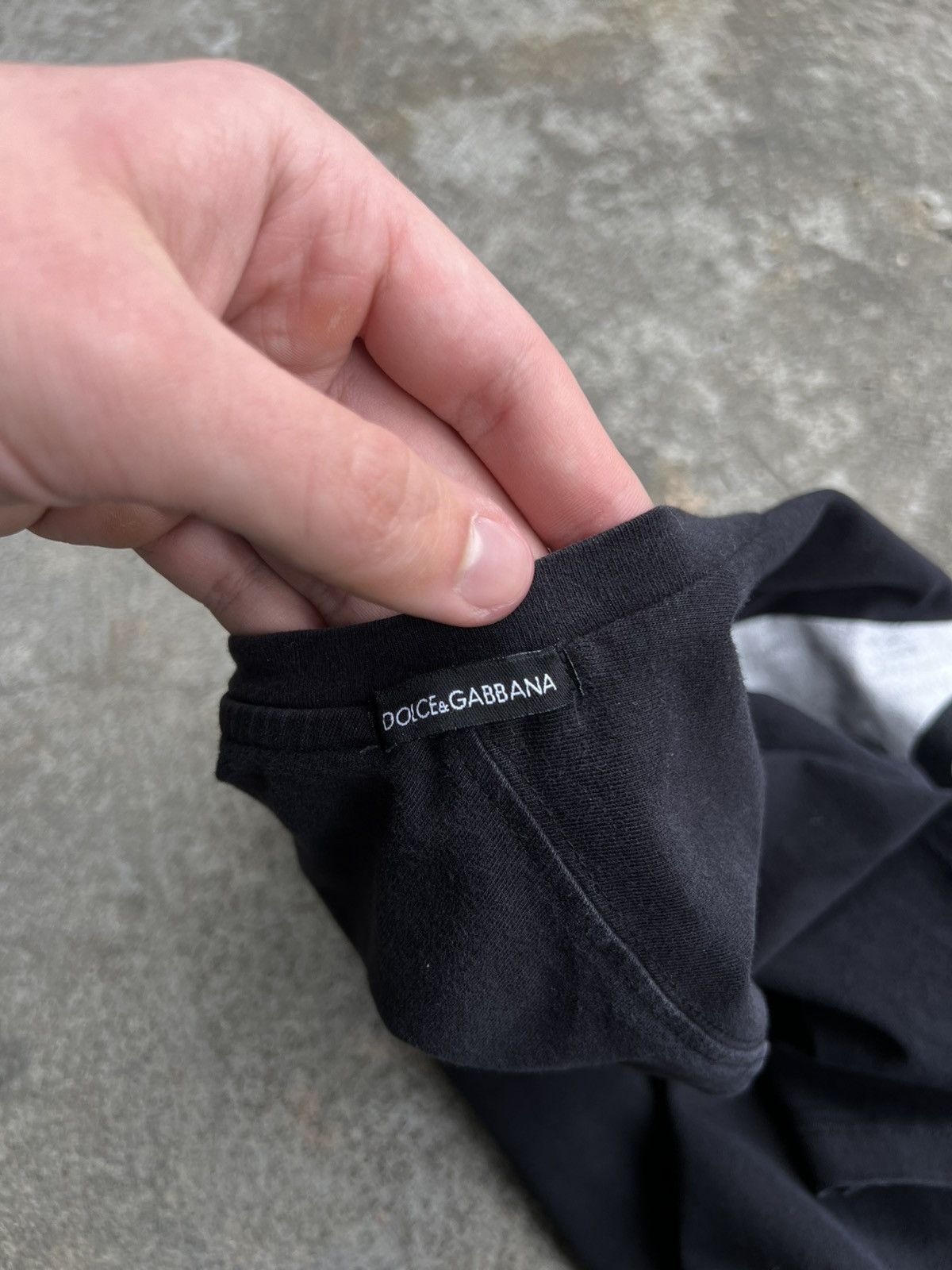 Dolce & Gabbana Dolce Gabbana y2k Big Box Logo T-shirt Indie Sleaze If Six Size US L / EU 52-54 / 3 - 6 Thumbnail