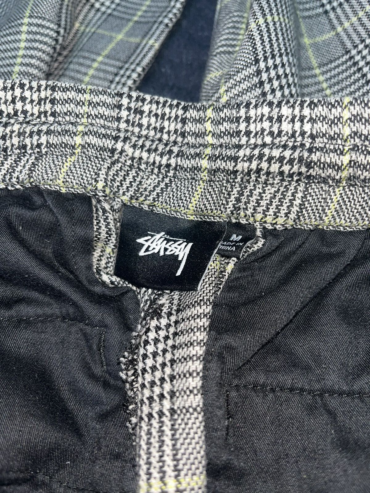 Stussy Stussy Bryant Pants Grey Plaid Size US 32 / EU 48 - 4 Thumbnail