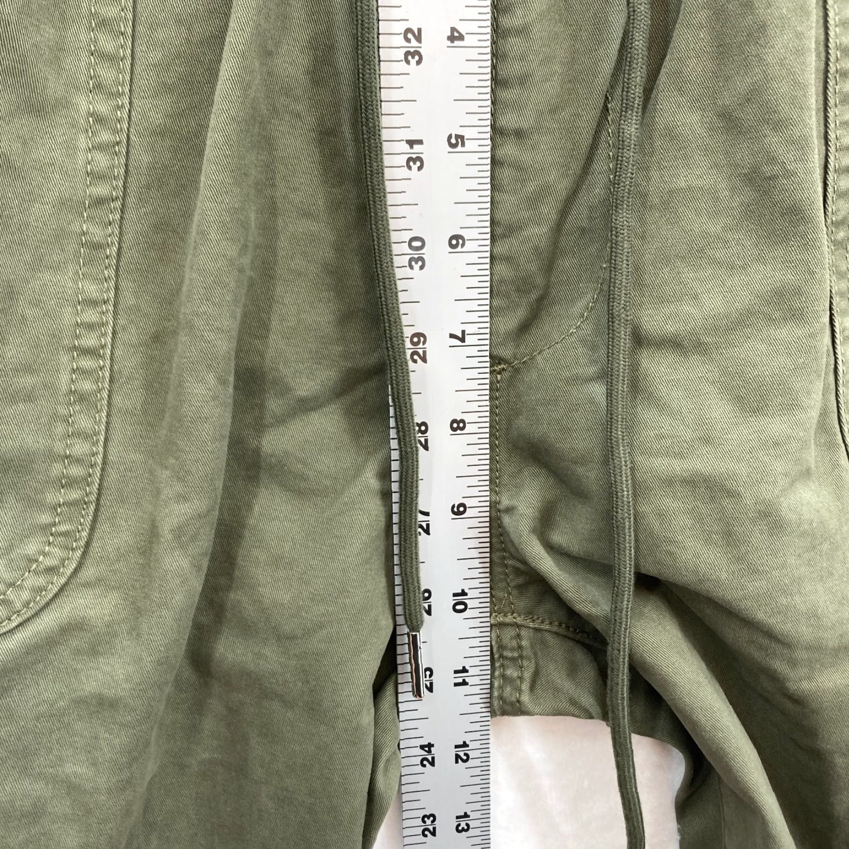 Vintage Flamingo Women's XL Green Jogger Pants Pull On Tapered Pocket Drawstring Casual Size 40" / US 18 - 5 Thumbnail