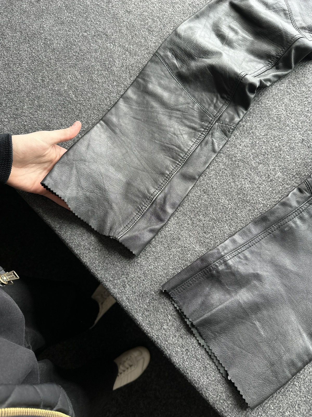 Apollo APOLLO 🚨SWISS DESIGN leather pants motorcycles LUXURY Y2K Size 27" / US 4 / IT 40 - 3 Thumbnail