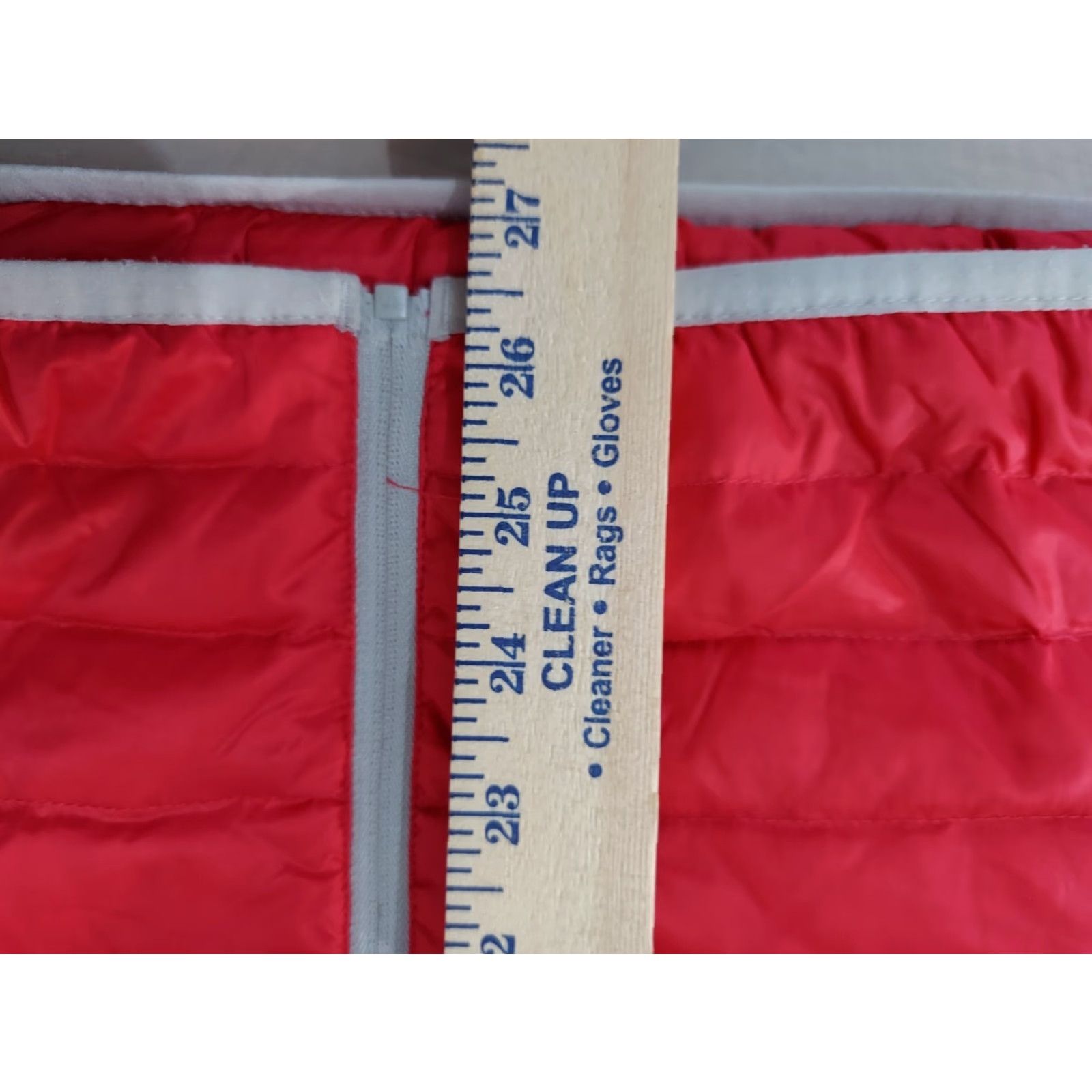 Eddie Bauer Womens Eddie Bauer Vest Full Zip Puffer Red XL Outdoor Hiking Refined for Women - Vest, Eddie Bauer, Red, XL, Full Zip, Puffer, Outdoor Hiking Size XL / US 12-14 / IT 48-50 - 7 Thumbnail