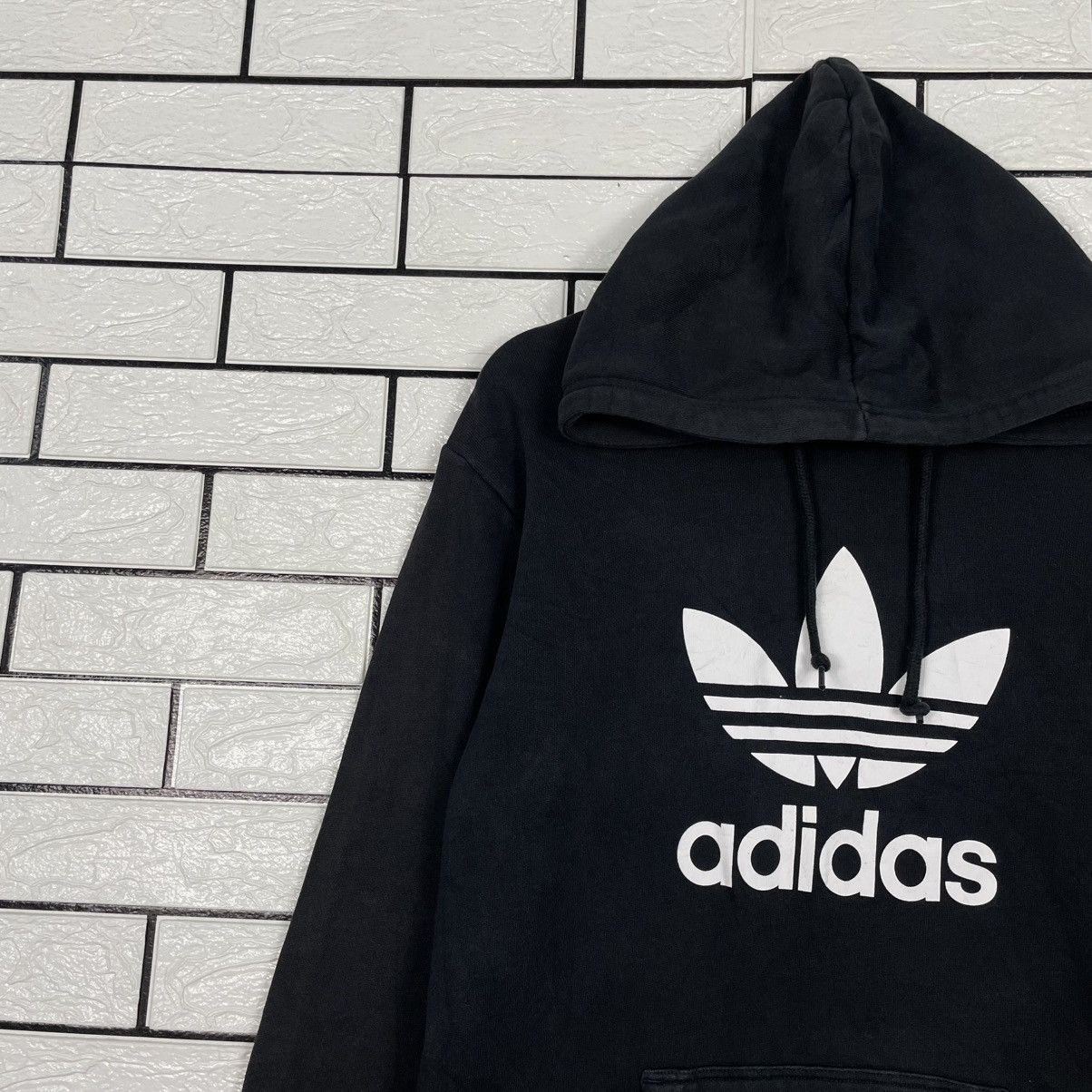 Adidas Adidas Big Logo Pullover Hoodie Size US M / EU 48-50 / 2 - 6 Thumbnail