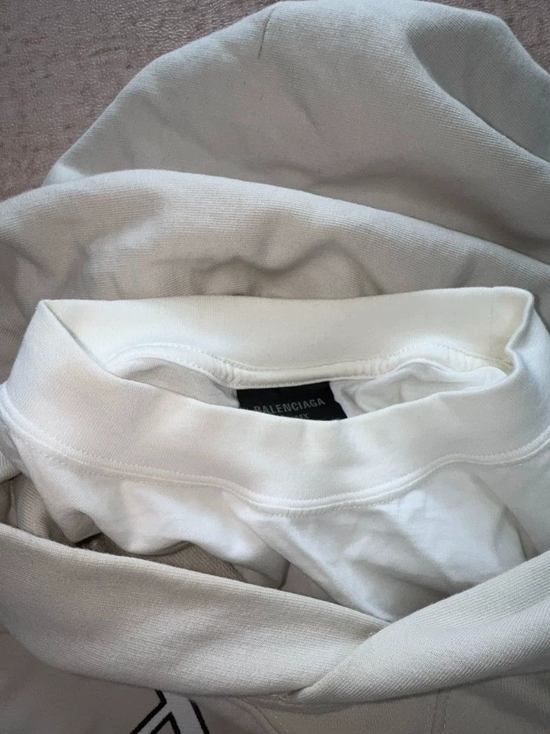 Balenciaga Balenciaga 3XL faux two-piece hoodie sweatshirt Size US L / EU 52-54 / 3 - 6 Thumbnail