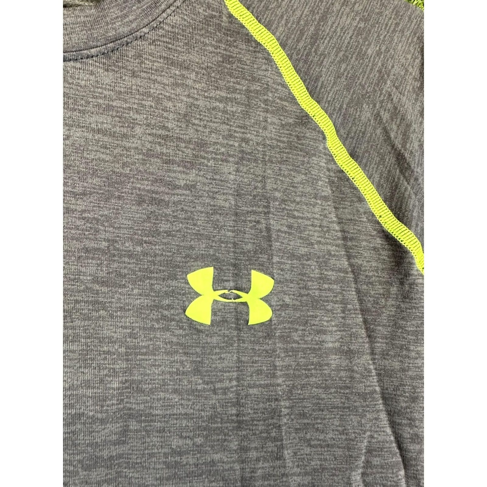 Under Armour Under Armour HeatGear Men Training Compression Shirt Jersey M Gray Short Sleeve Shirt Mens Sports T-Shirt Size US M / EU 48-50 / 2 - 6 Thumbnail