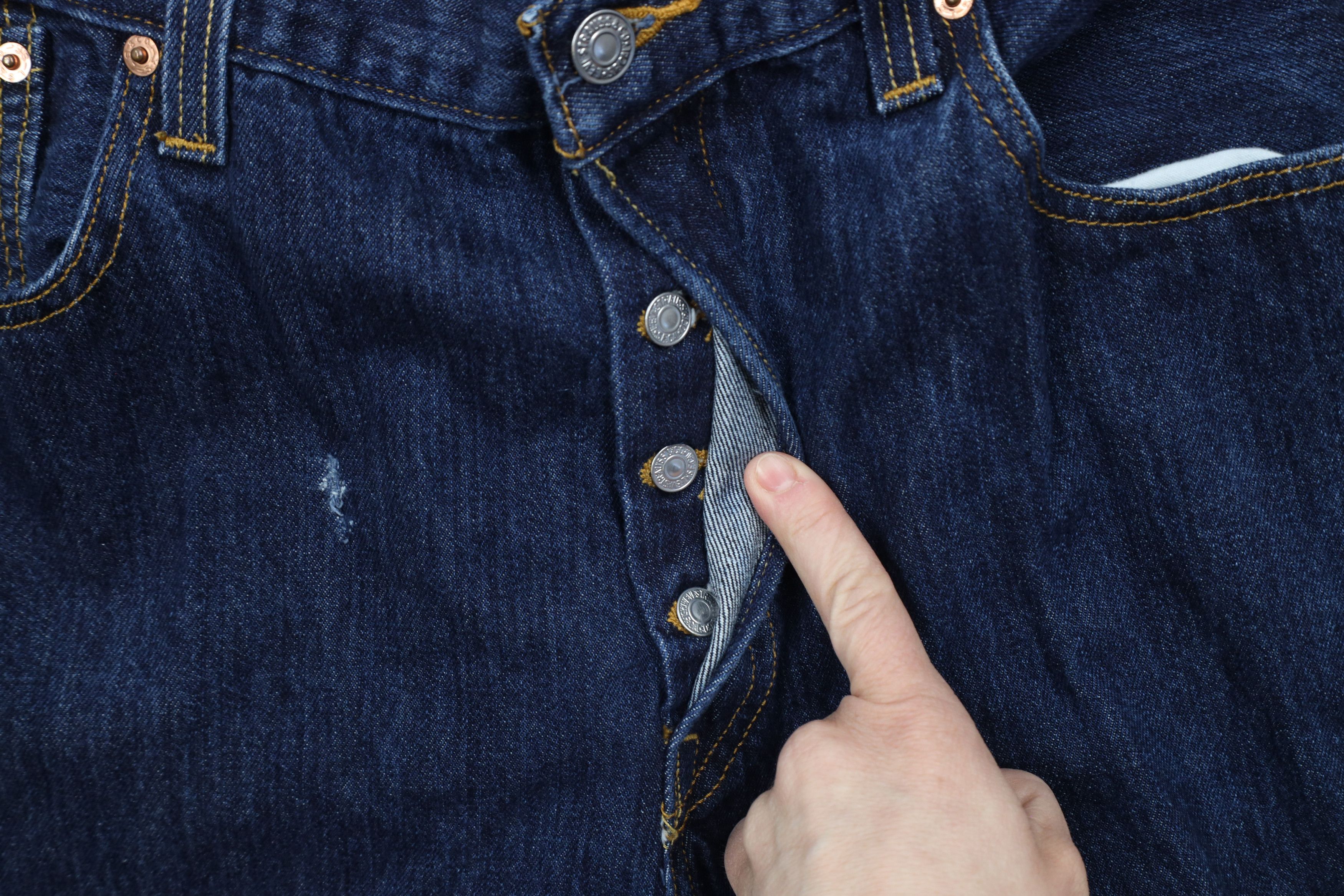 Levi's × Vintage Vintage Y2K Levis 501xx Button Fly Original Fit Denim Jeans Size US 36 / EU 52 - 6 Thumbnail