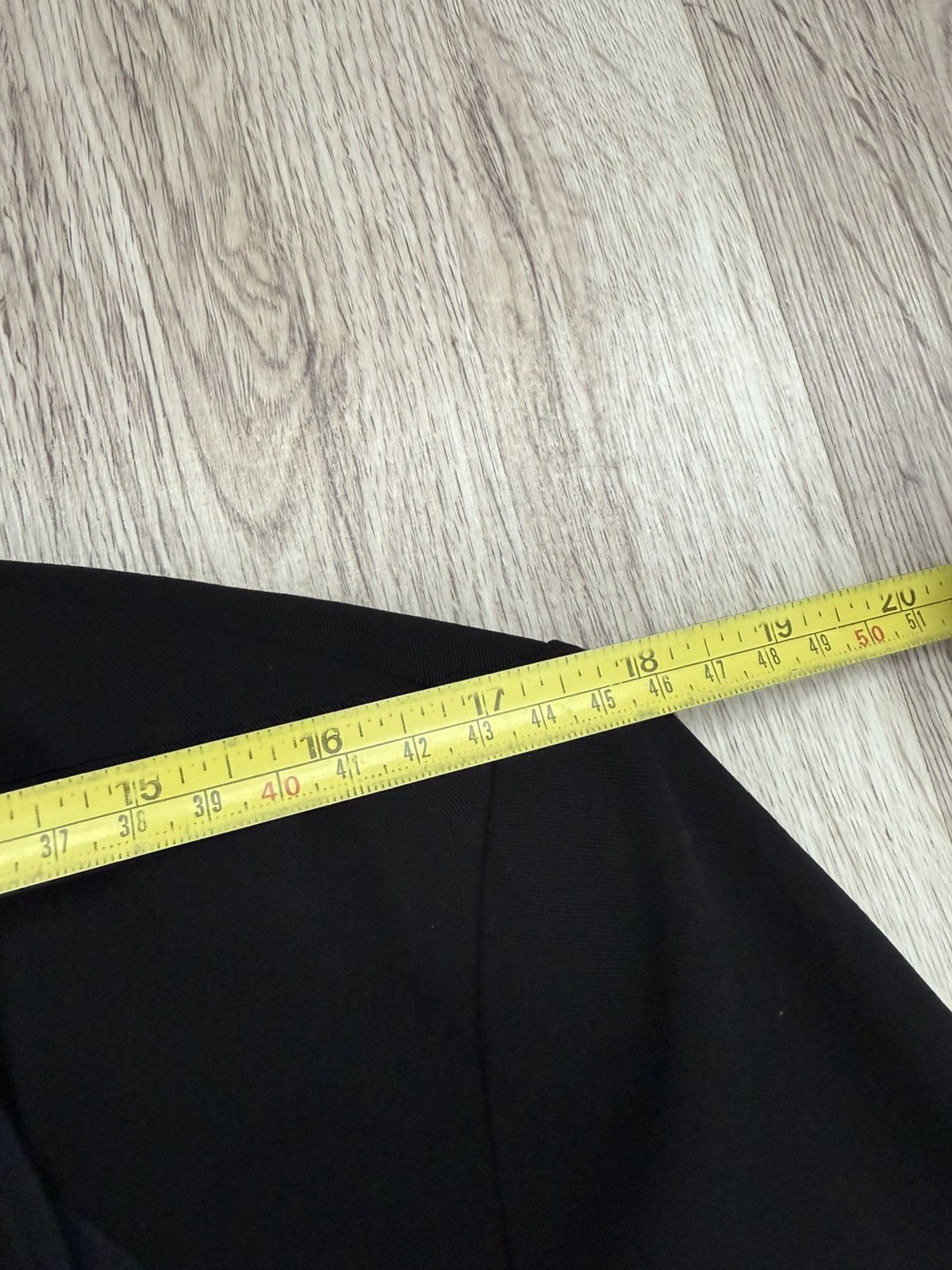 Laurel Laurel Black Virgin Wool Blazer Stitched Line Detail Size 42 Size M / US 6-8 / IT 42-44 - 8 Thumbnail