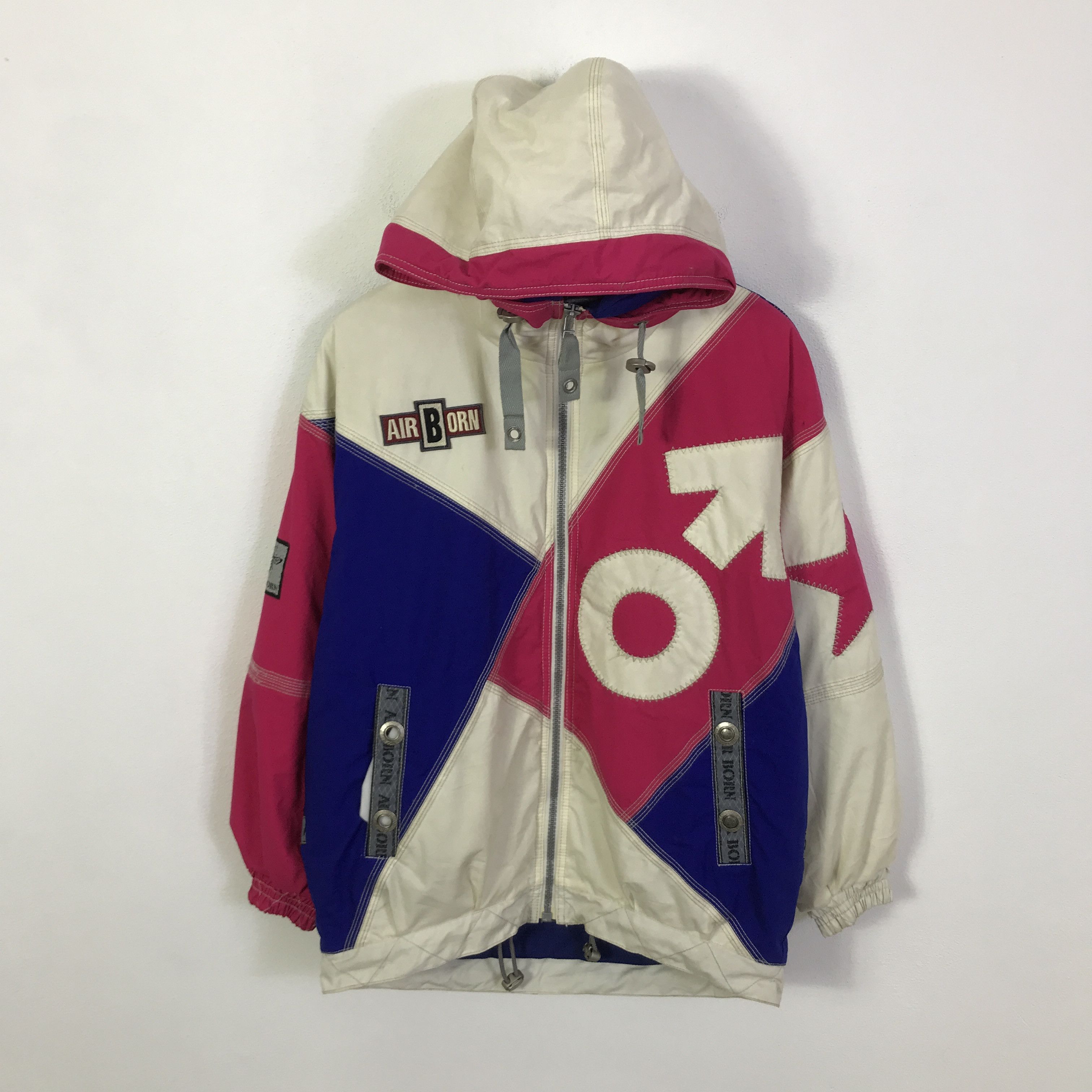 Japanese Brand Rare Design Japan Ski Airborn Jacket K89B10 Size US S / EU 44-46 / 1 - 1 Thumbnail