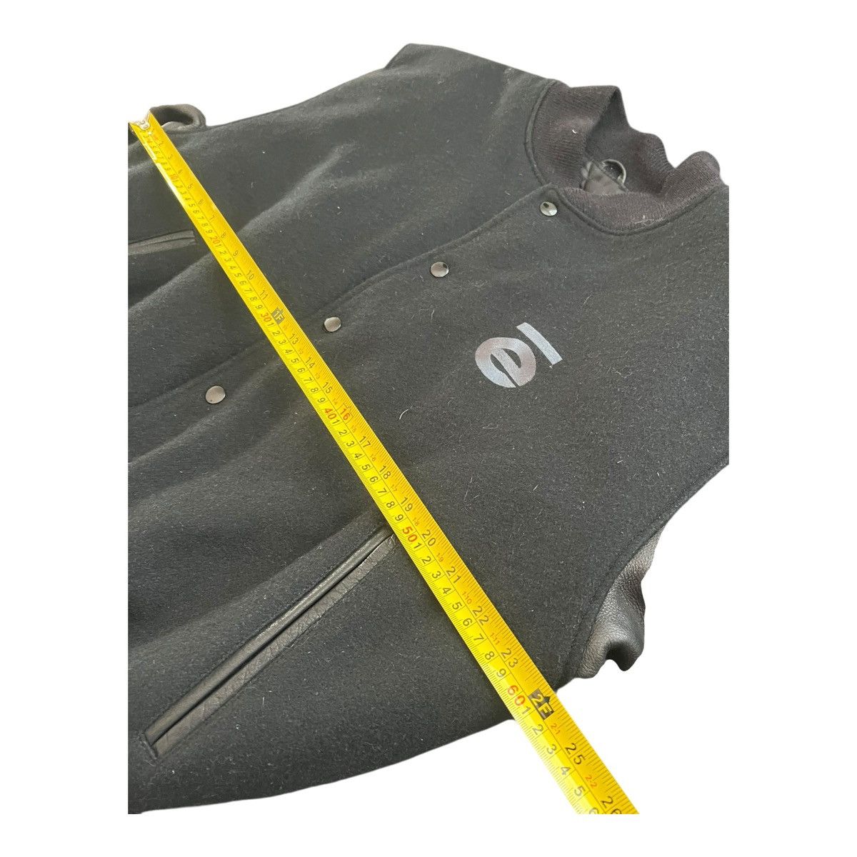 Golden Bear Golden Bear Wool & Leather Varsity Bomber Jacket Black mint Size US L / EU 52-54 / 3 - 4 Thumbnail