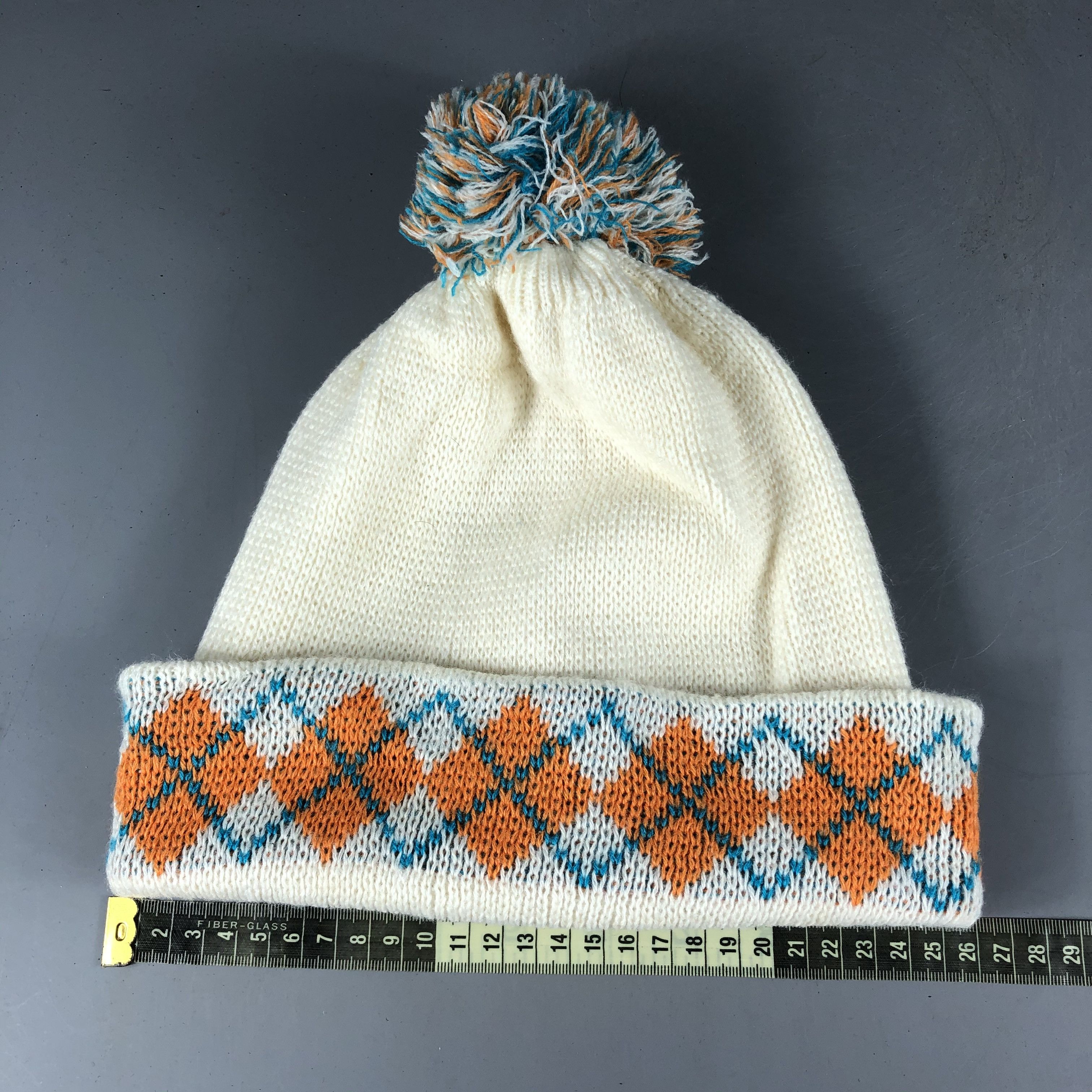 Japanese Brand × Vintage Japanese Brand Bobble Beanie Snow Hat Snow Cap -D1015 Size ONE SIZE - 3 Thumbnail