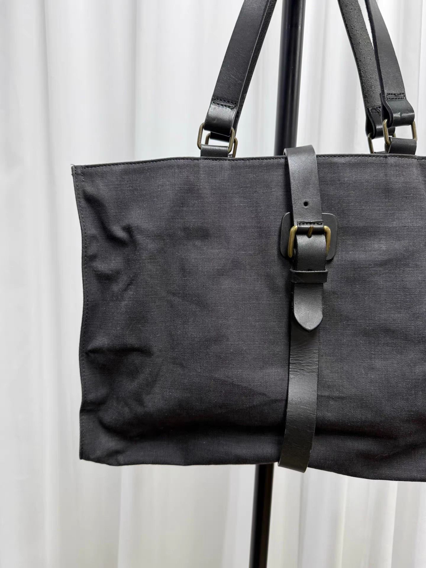 Dries Van Noten Dries van noten Linen-Cotton Tie-Strap Tote Bag K20 Size ONE SIZE - 2 Thumbnail
