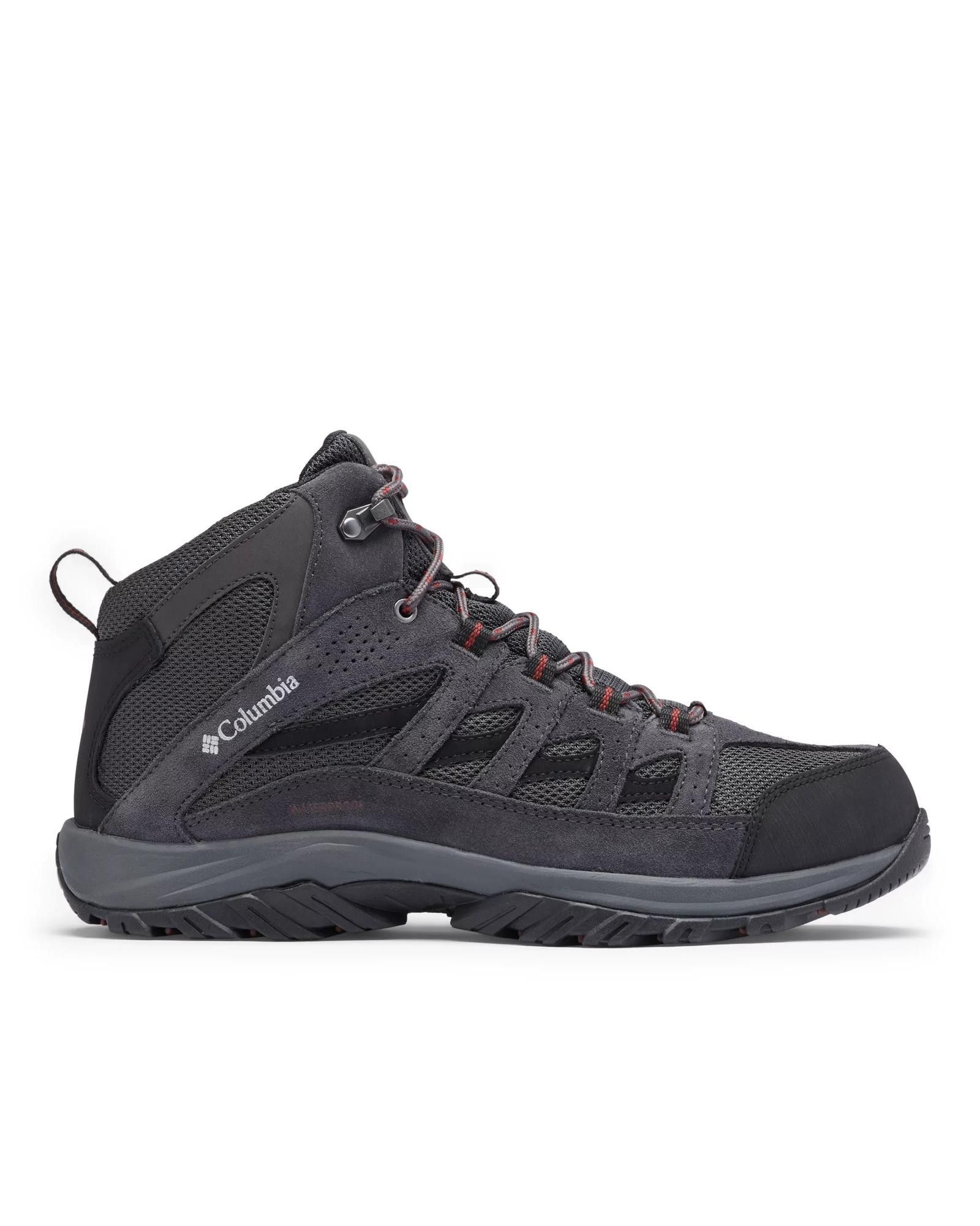 image of Columbia Leather Sneakers With Rubber Sole in Grey, Men's (Size 8)