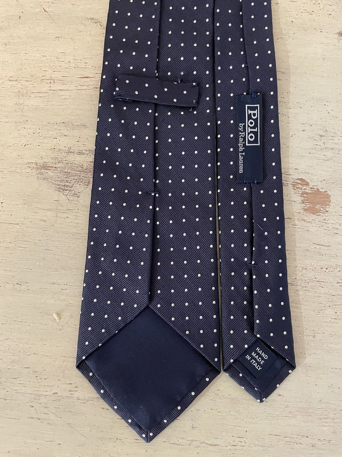 Polo Ralph Lauren Polka Dotted Woven Silk Tie Size ONE SIZE - 2 Thumbnail