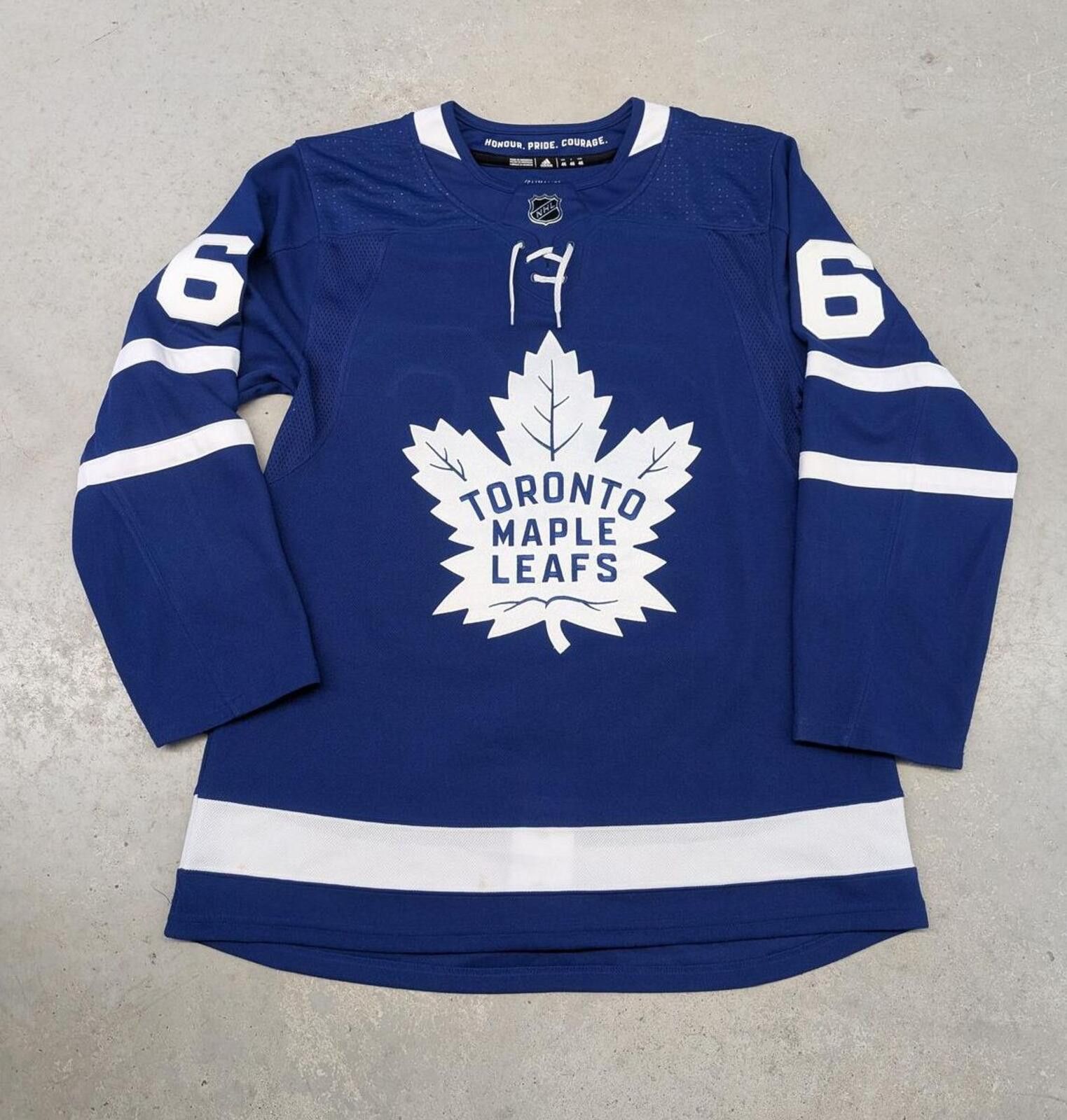 Adidas Toronto Maple Leafs Jack Campbell Adidas Flight Strap Jersey Size US L / EU 52-54 / 3 - 3 Thumbnail