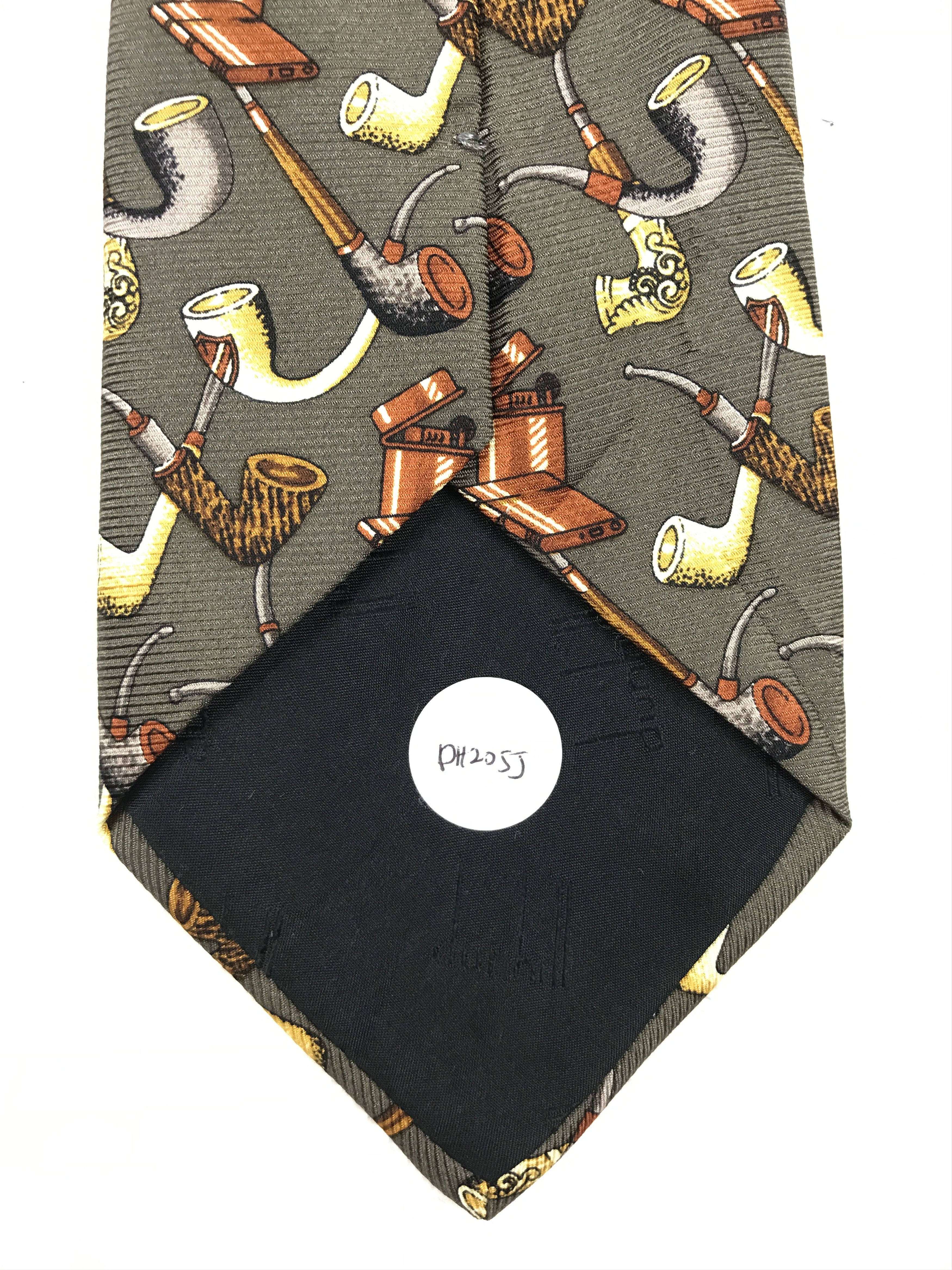 Alfred Dunhill × Vintage Vintage Alfred Dunhill Silk Necktie Size ONE SIZE - 9 Thumbnail