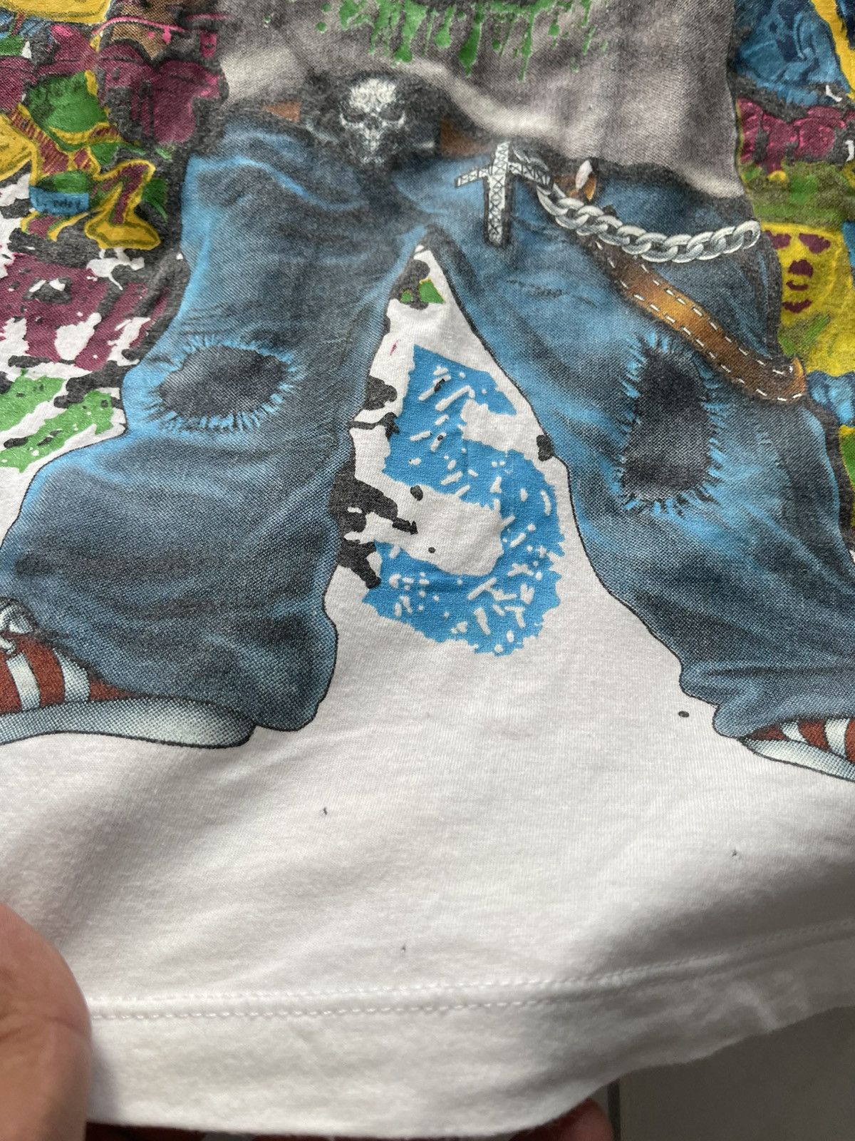 Band Tees × Punk and Yo × Vintage VINTAGE PUNK BAND TEE VERY RARE Size US L / EU 52-54 / 3 - 6 Thumbnail