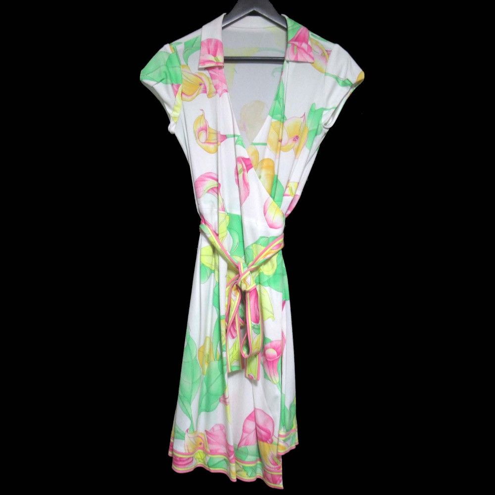 Other Other LEONARD FASHION Flower Pattern Dress Others Dresses DUTY FREE for USA Size ONE SIZE - 1 Thumbnail
