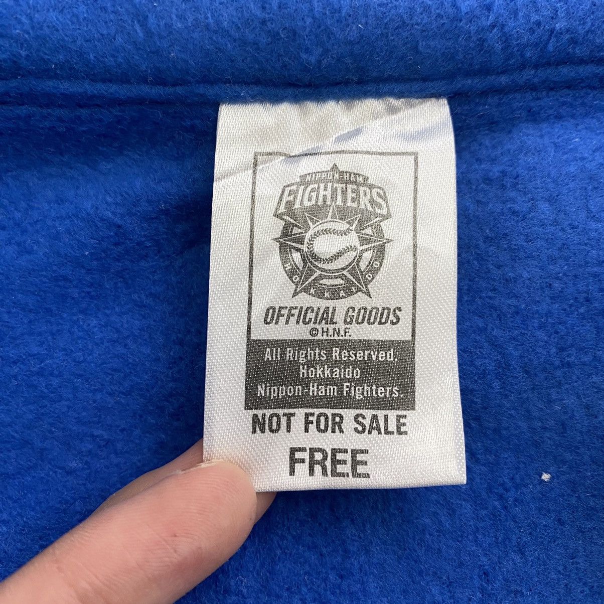 MLB NIPPON HAM FIGHTERS Mlb Logo Print Blue Light Jacket Size US M / EU 48-50 / 2 - 3 Thumbnail