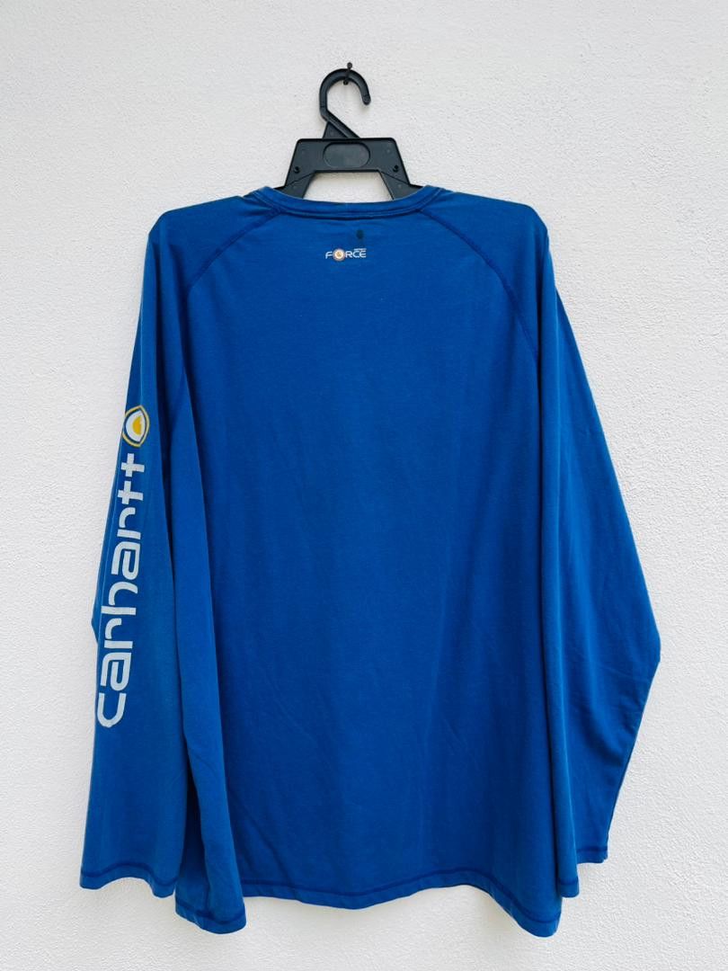 Carhartt × Japanese Brand × Vintage Vintage Carhatt Streetwear Fashion Style Long Sleeve Size US XL / EU 56 / 4 - 2 Thumbnail