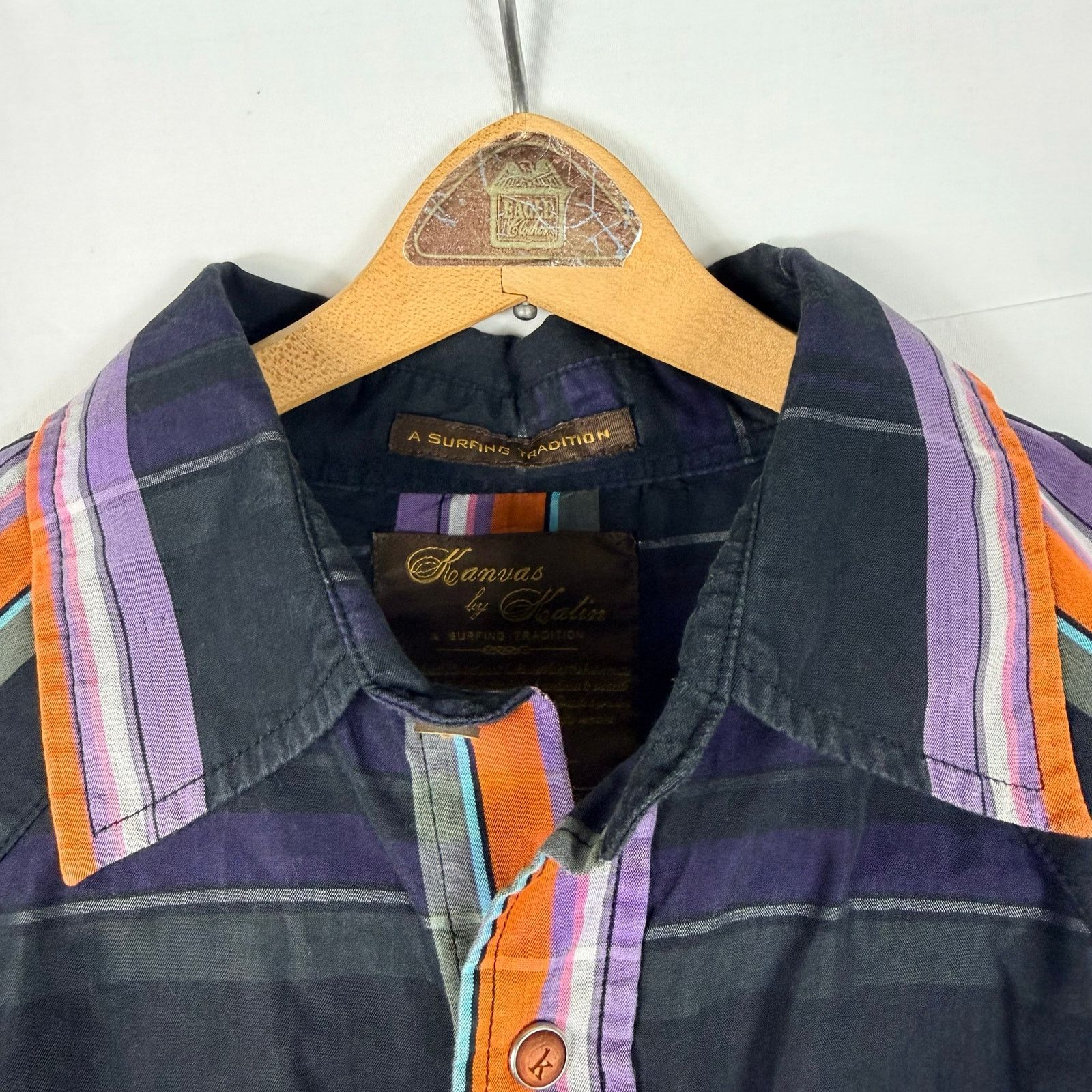 Other Kanvas by Katin Long Sleeve Western Surfing Shirt Medium Size US M / EU 48-50 / 2 - 5 Thumbnail