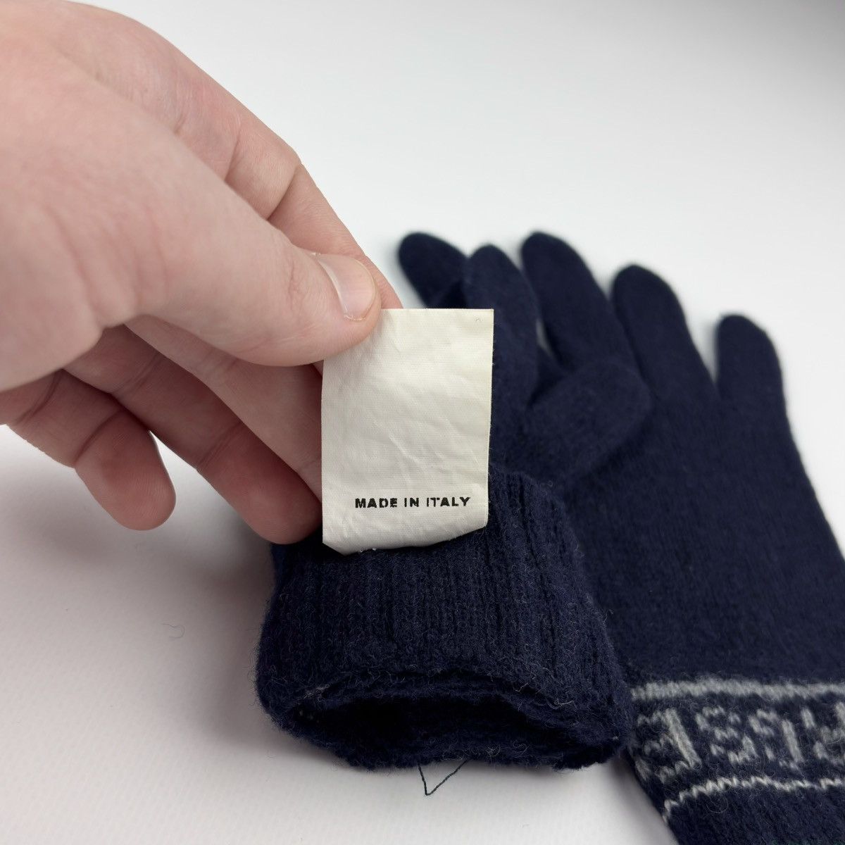 Dirk Bikkembergs Dirk Bikkembergs Knitted wool Gloves Size ONE SIZE - 11 Thumbnail