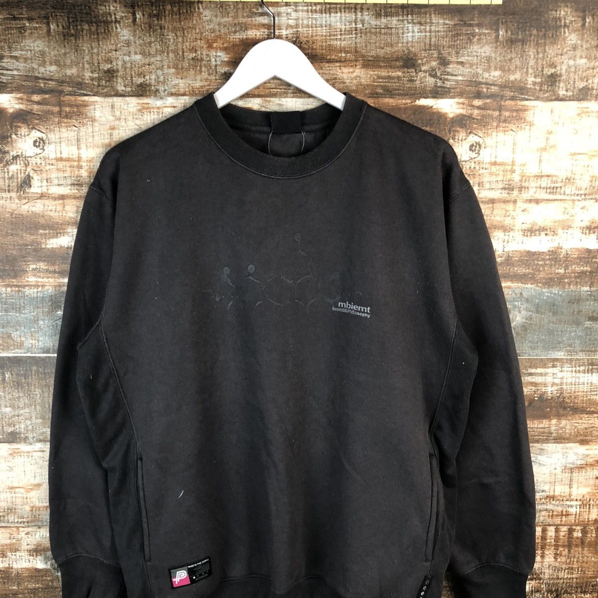 Japanese Brand × Vintage Power To The People Grey Sweatshirt #A1592 Size US M / EU 48-50 / 2 - 5 Thumbnail