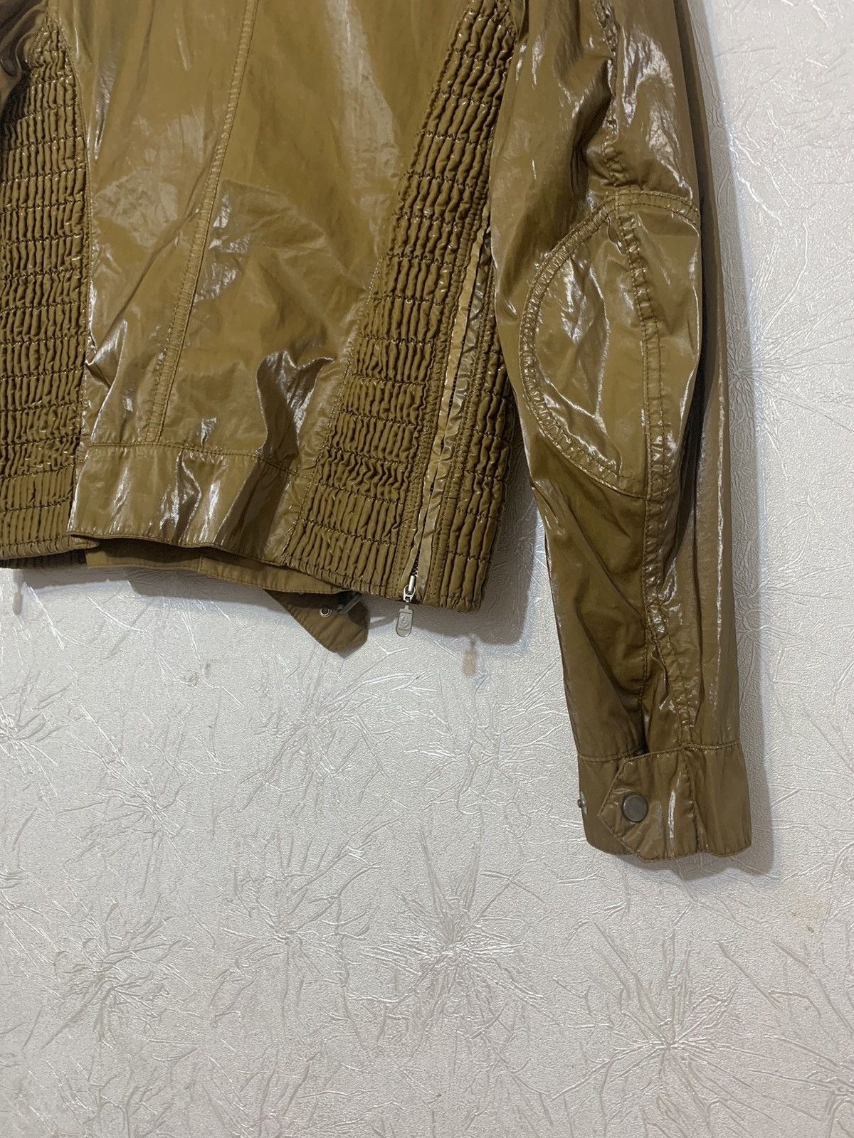 Belstaff Belstaff Gold Label Biker Gold Metallic Jacket Made In Italy Size M / US 6-8 / IT 42-44 - 7 Thumbnail