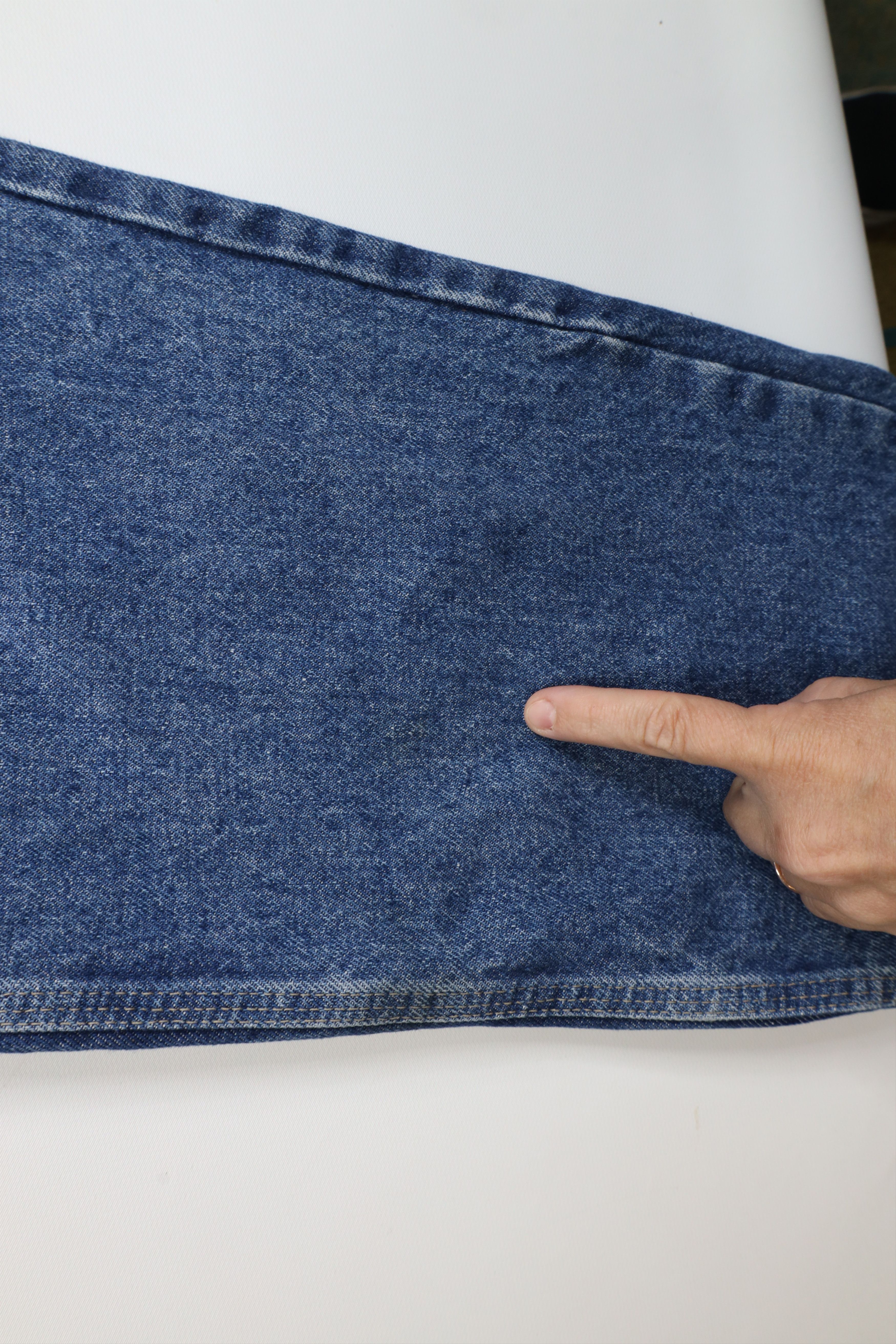 Vintage Vintage Bulwark FR Resistant Wide Leg Dungaree Denim Jeans Size US 38 / EU 54 - 9 Thumbnail