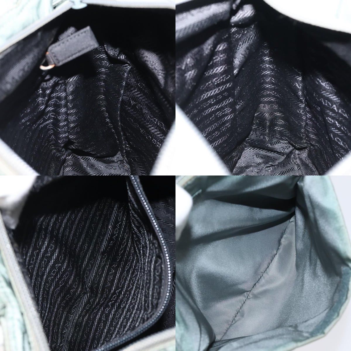 Prada PRADA Tote Bag Nylon Green Size ONE SIZE - 12 Thumbnail