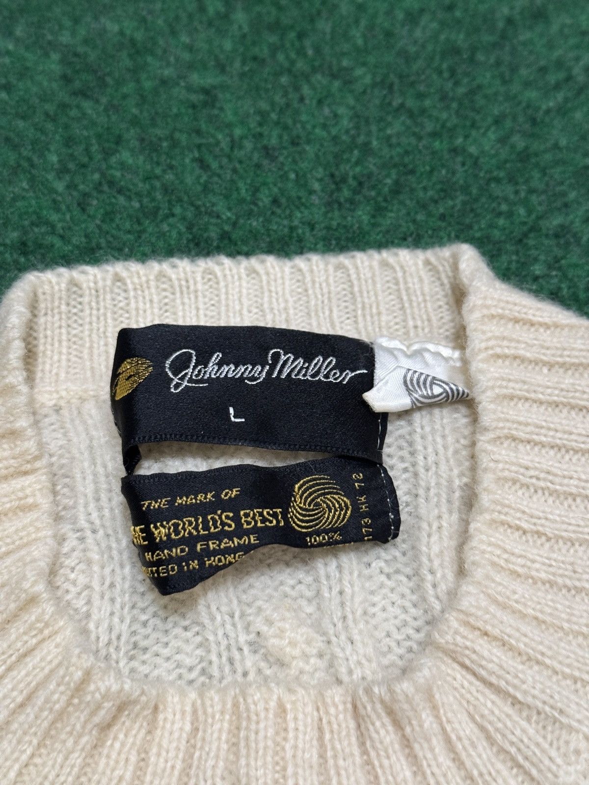 Vintage Vintage Johnny Miller Wool Pullover Knit Sweater 17x27 Size M / US 6-8 / IT 42-44 - 2 Thumbnail