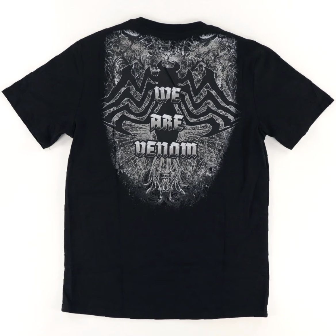 Vintage Marvel Venom Screen Print Solid T-Shirt Black Men's L Size US L / EU 52-54 / 3 - 4 Thumbnail