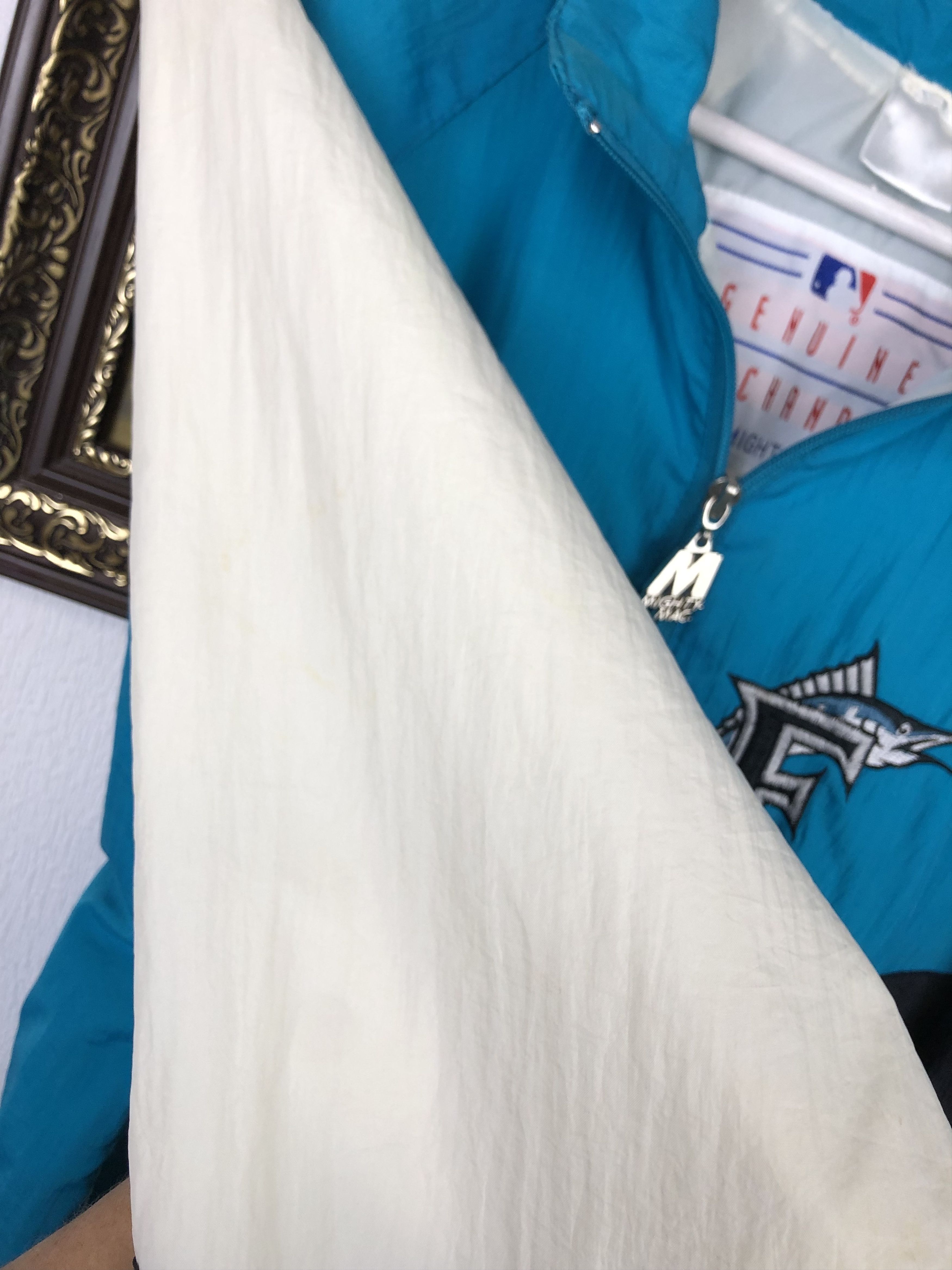 MLB Vintage MLB Florida Marlins Jacket Rare Windbreaker Bomber Size US S / EU 44-46 / 1 - 5 Thumbnail