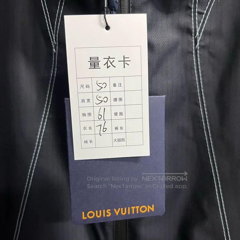Louis Vuitton Louis Vuitton Logo Printed Loose Zip Hooded Long Sleeve Ja Size US M / EU 48-50 / 2 - 4 Thumbnail