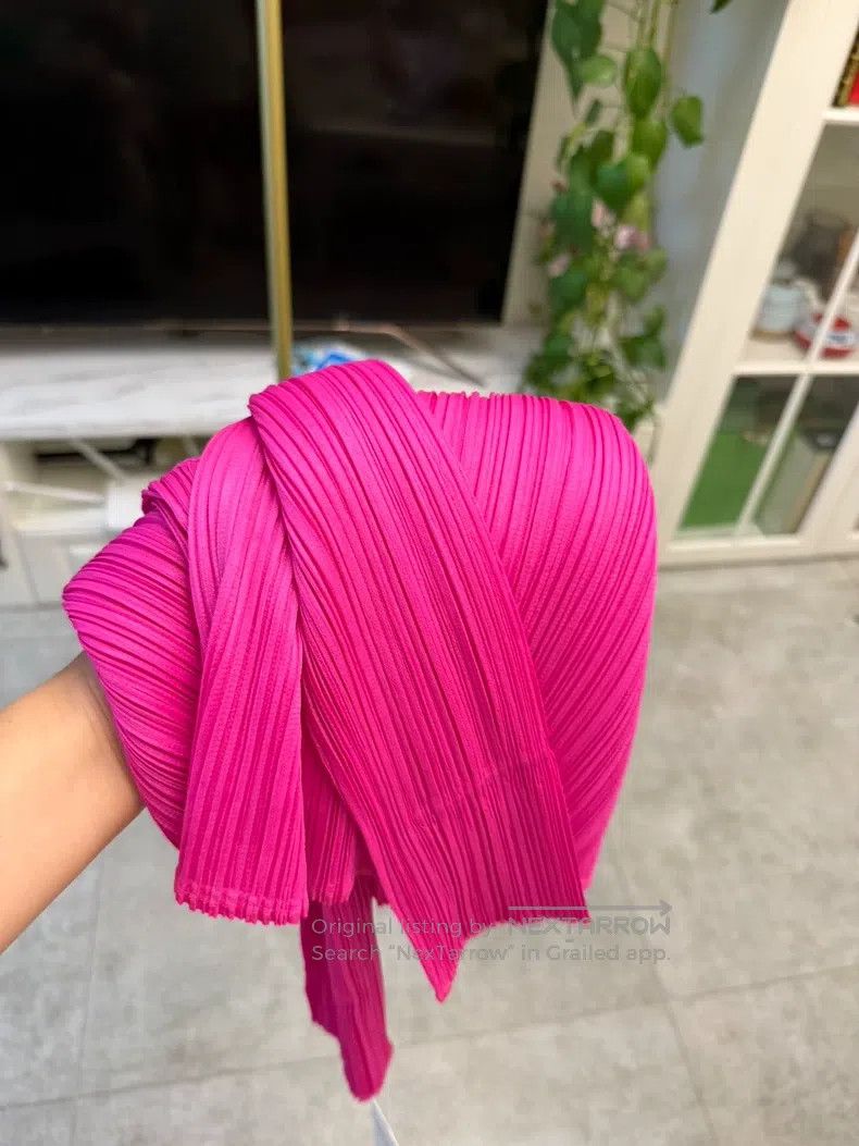 Issey Miyake Issey Miyake Pink Cardigan Size XL / US 12-14 / IT 48-50 - 7 Thumbnail