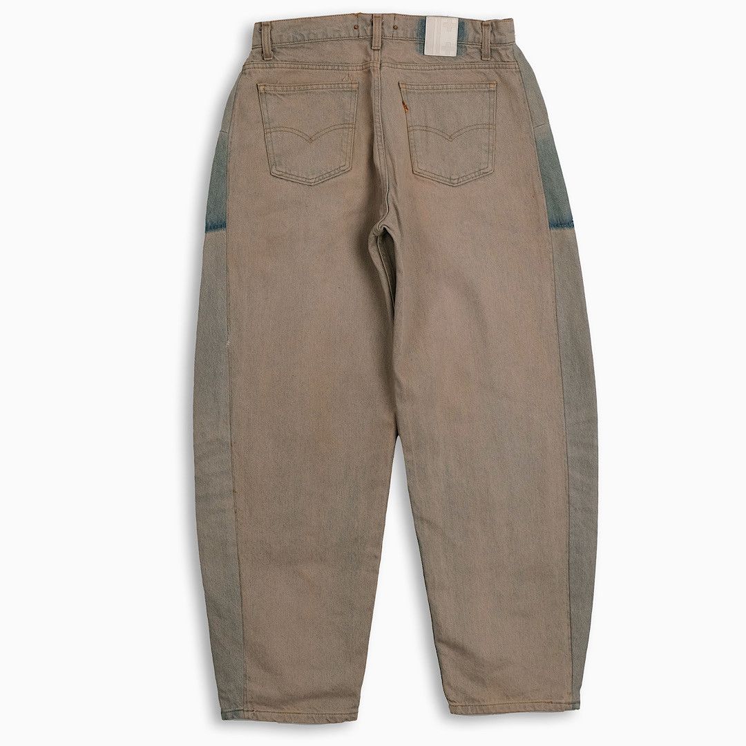 Japanese Brand × Levi's × Vintage REPEAT PLUS 002 Re-Dyeing Dirty Beige 32 Inch (RP002E3202) Size US 32 / EU 48 - 2 Thumbnail