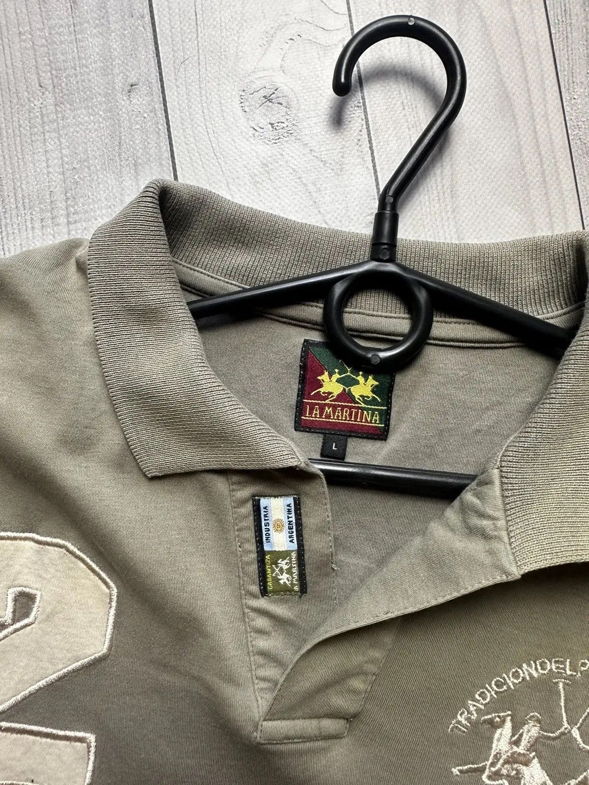 La Martina Vintage Brown La Martina polo brown size L logo Size US L / EU 52-54 / 3 - 4 Thumbnail