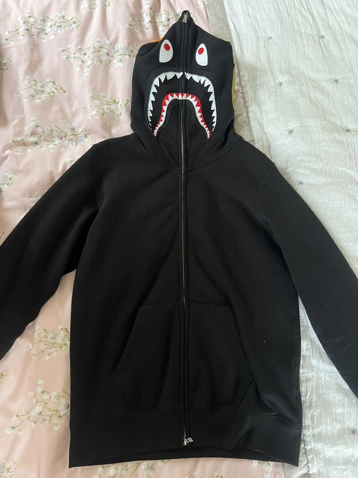 Bape Bape Shark Zip Up Hoodie Size M / US 6-8 / IT 42-44 - 3 Thumbnail