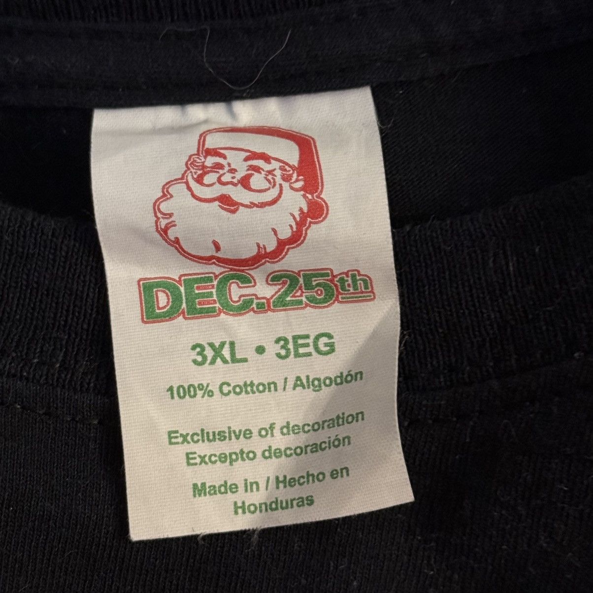 Vintage Vintage unisex Dec.25 snowmen and Santa print tee 3X Size US XXL / EU 58 / 5 - 3 Thumbnail