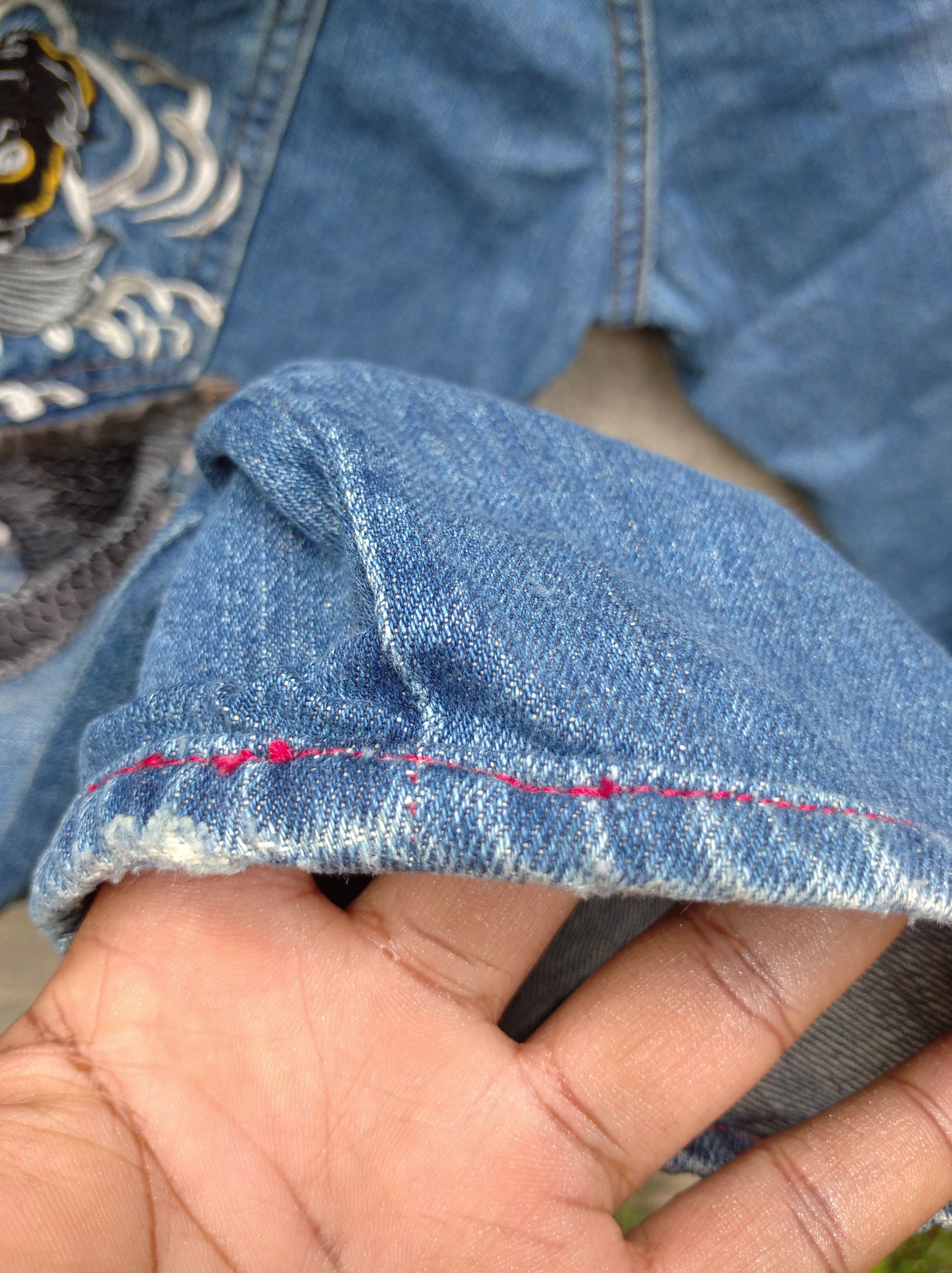 Hysteric Glamour × If Six Was Nine × Japanese Brand dominate koi embroidered denim multi pocket jeans Size US 38 / EU 54 - 7 Thumbnail