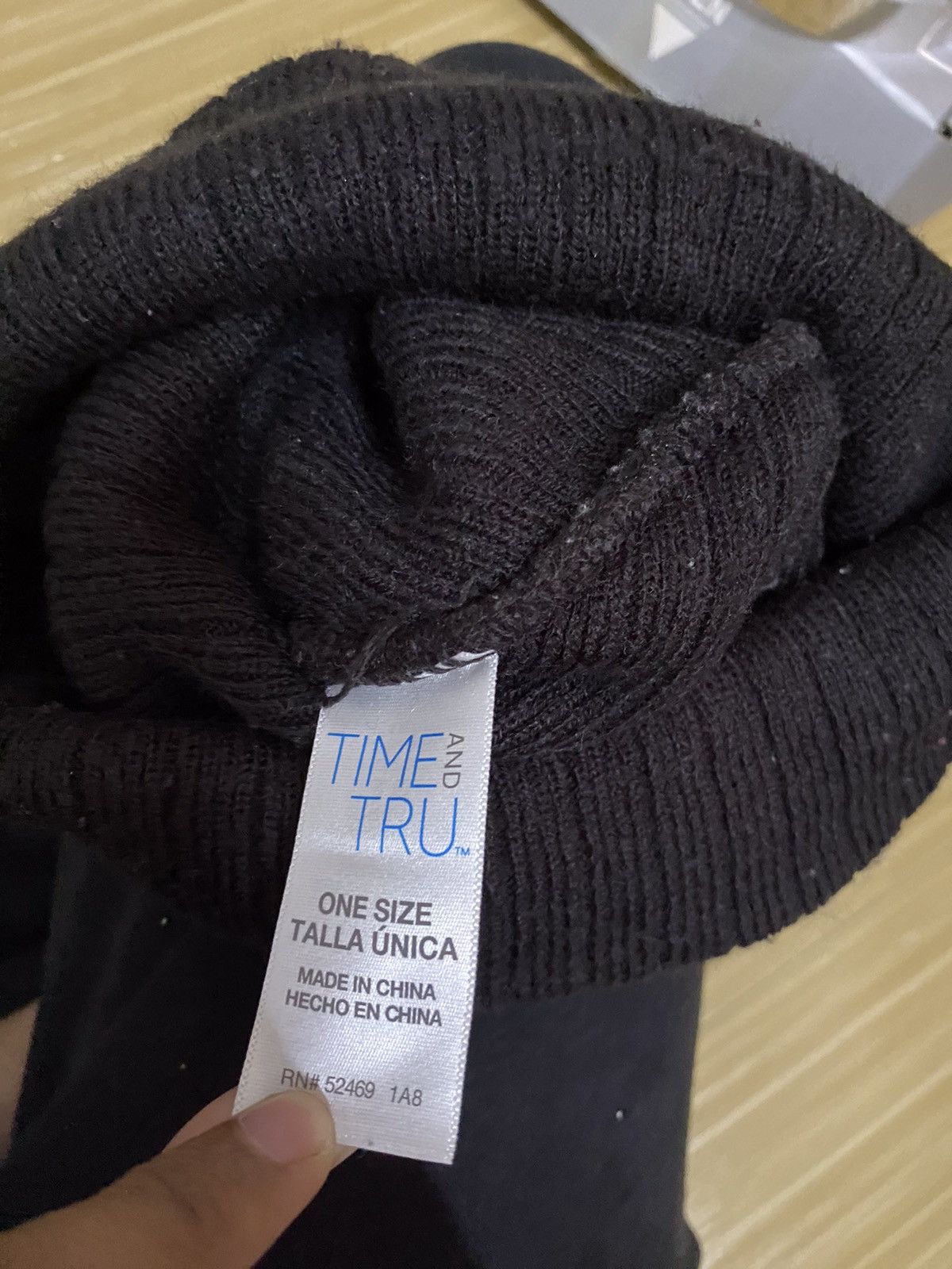 Japanese Brand Time Tru Plain Beanie Hat Size ONE SIZE - 5 Thumbnail