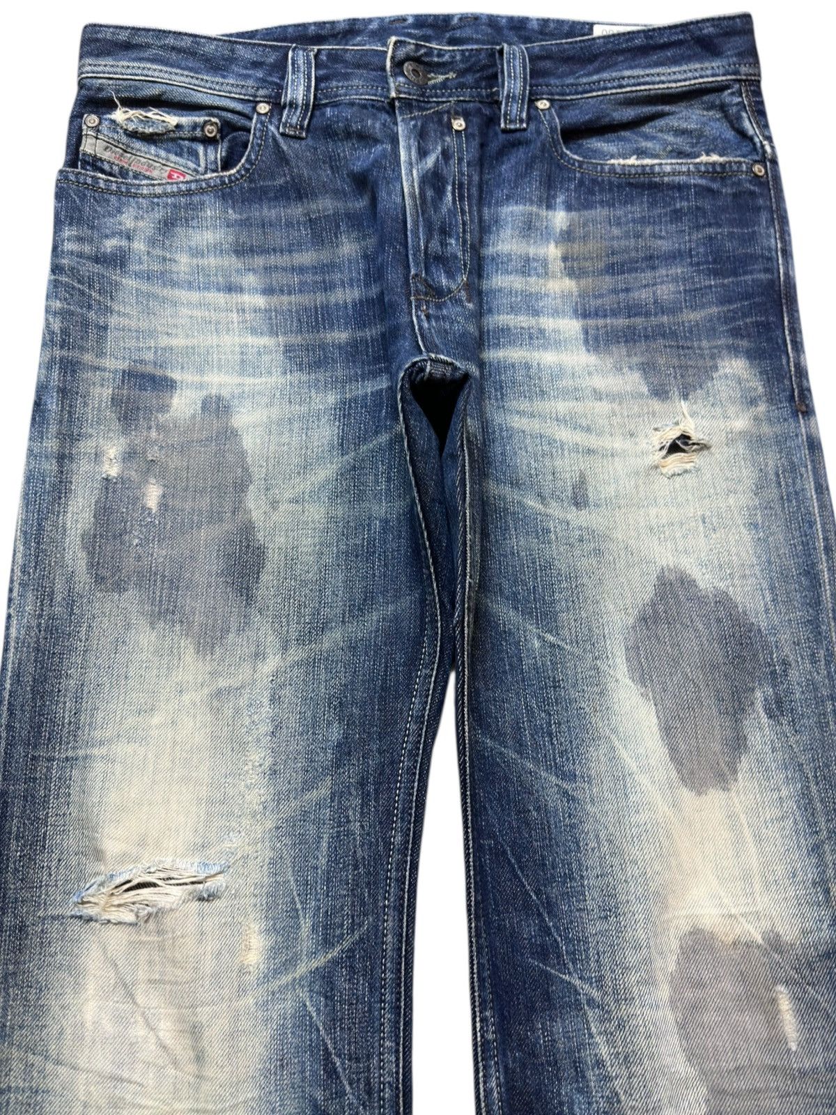 Diesel Vintage Diesel Safado Mudwash Grunge Denim Size US 32 / EU 48 - 2 Thumbnail